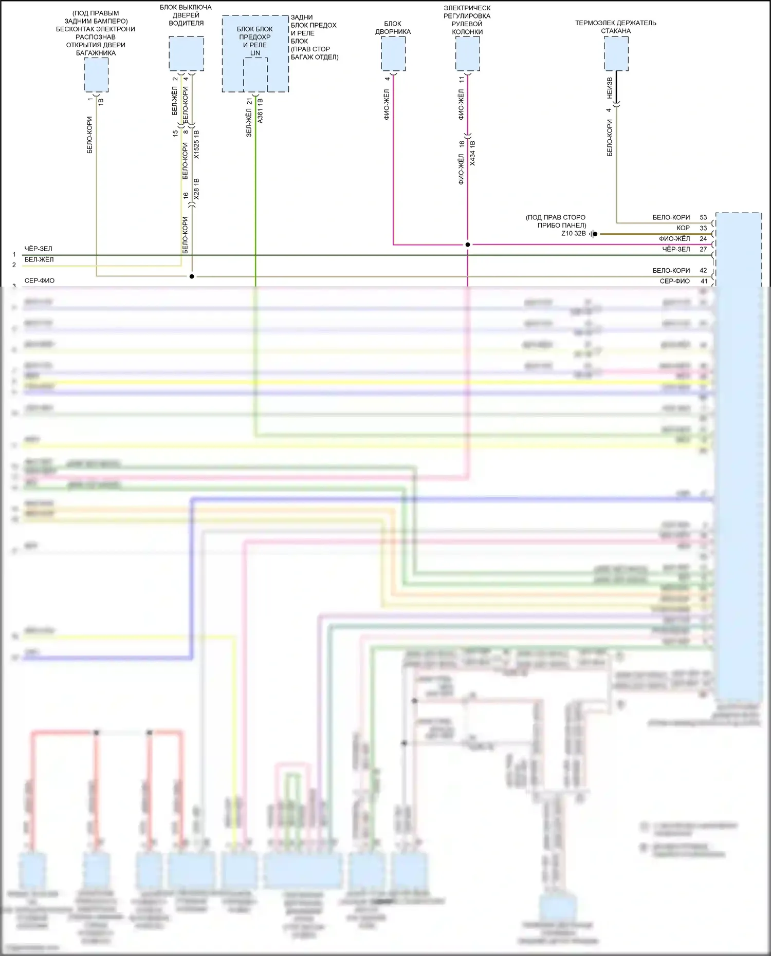 X7 BMW G07 рестайлинг (2022-2024): Can шина электросхема (10 из 10) 