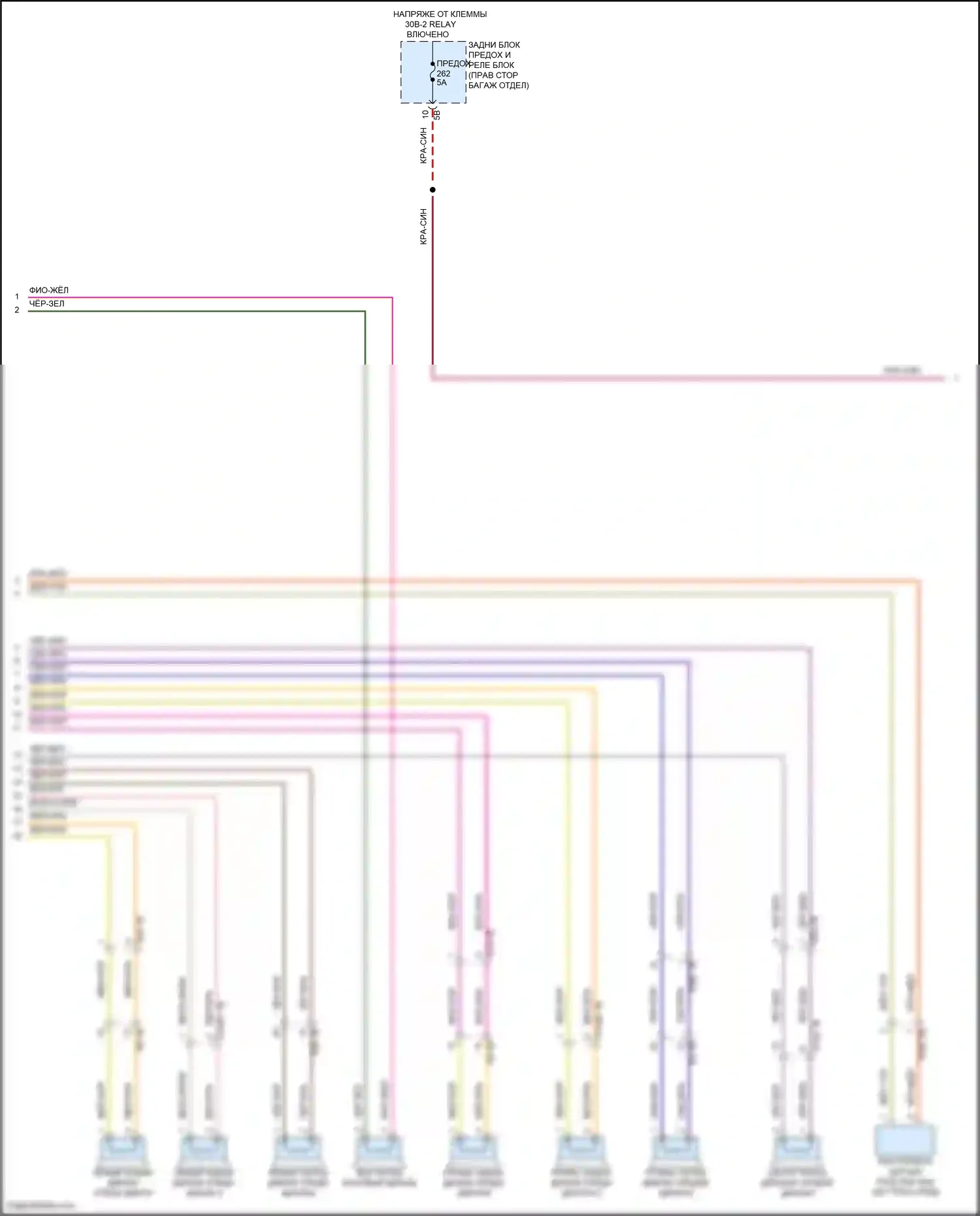 X7 BMW G07 рестайлинг (2022-2024): Электросхема навигации, высокий уровень (6 из 7) 