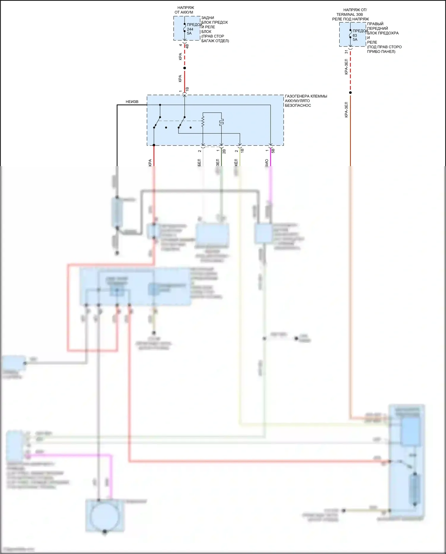 X7 BMW G07 рестайлинг (2022-2024): Электросхема генератора, с двойным накопителем 