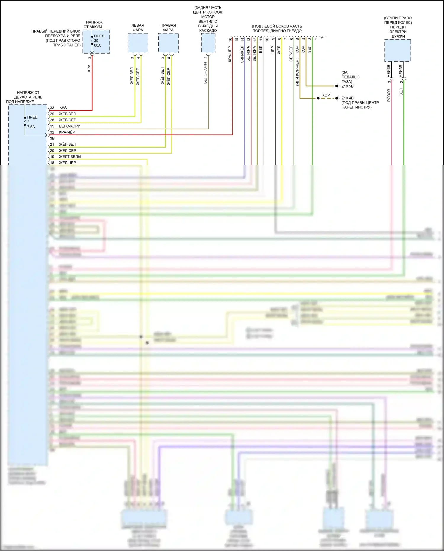 X7 BMW G07 (2018-2022): Can шина электросхема (1 из 10) 