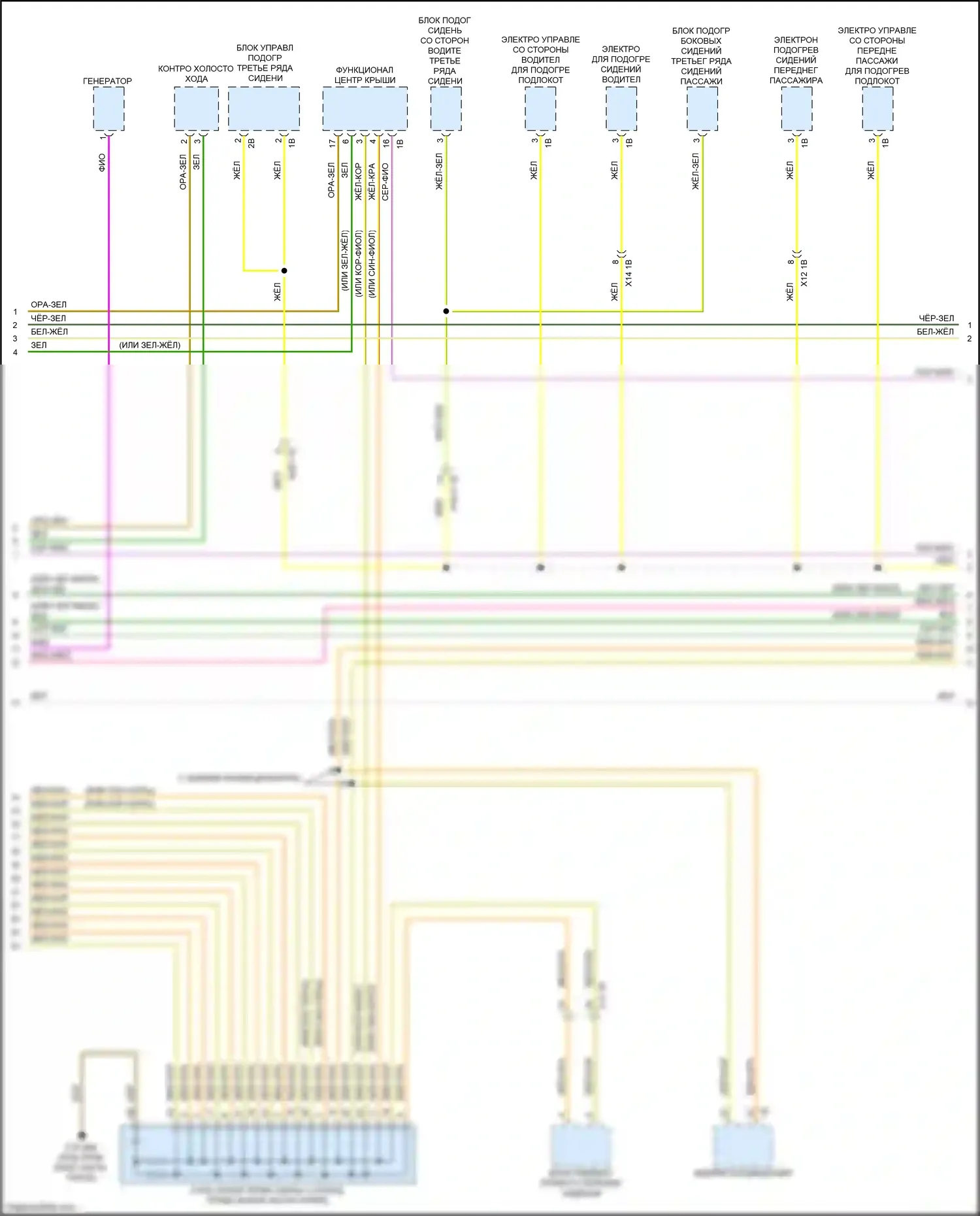 X7 BMW G07 (2018-2022): Can шина электросхема (6 из 10) 