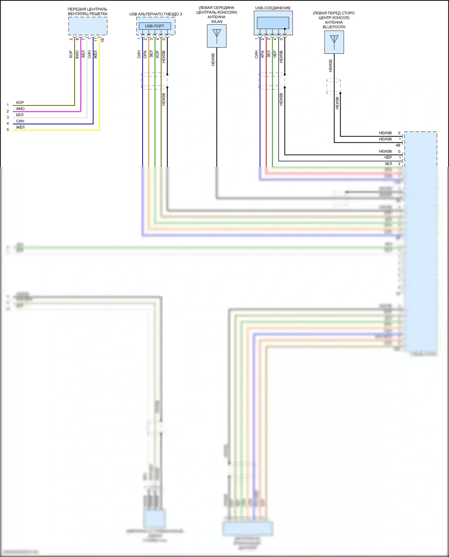 Z4 BMW G29 рестайлинг (2022-2024): Электросхема навигации, с hifi магнитолы и активное звуковое оформление (5 из 5) 