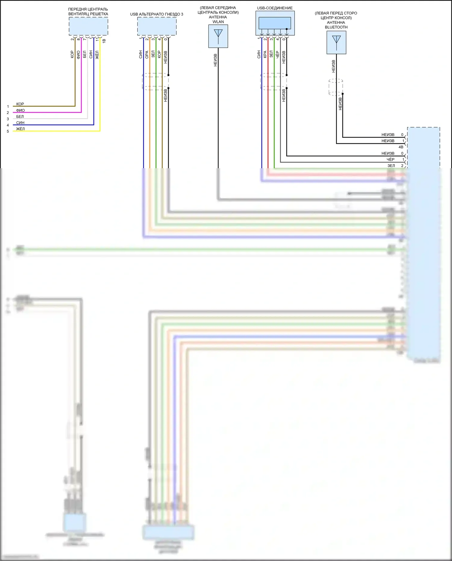 Z4 BMW G29 (2018-2022): Электросхема навигации, с hifi магнитолы и активное звуковое оформление (5 из 5) 