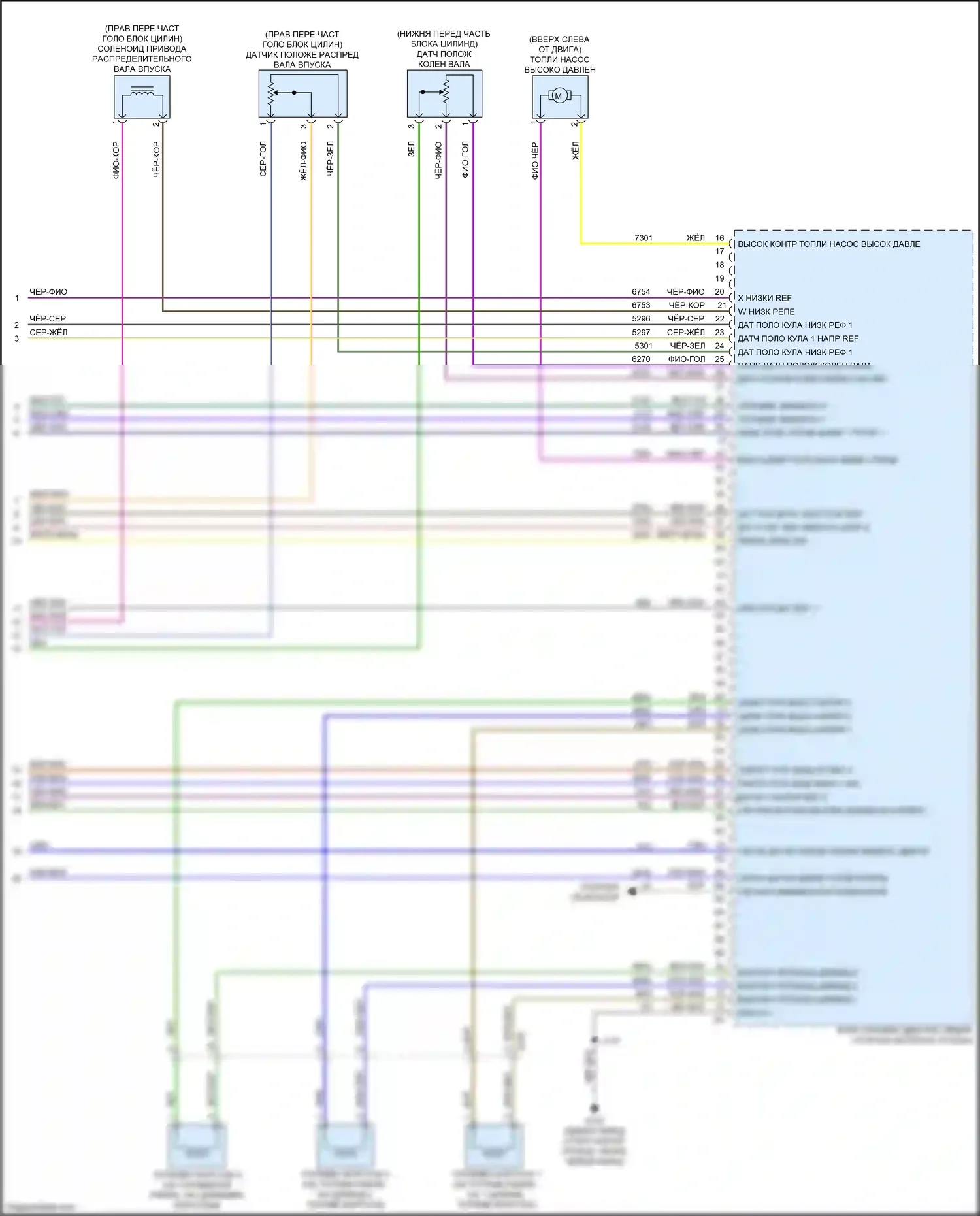 Encore GX Buick I (2019-2024): Электросхема двигателя 1.2l vin 2 (7 из 7) 