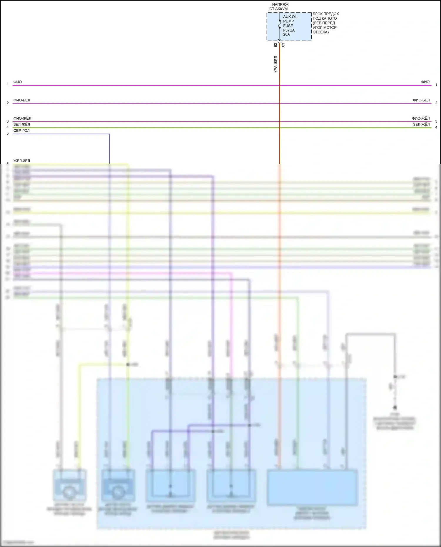 Encore GX Buick I (2019-2024): Электросхема автоматической коробки передач, cvt (2 из 4) 