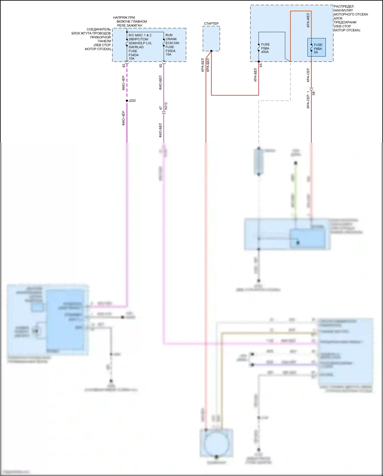 Envision Buick II (2020-2024): Электросхема генератора 
