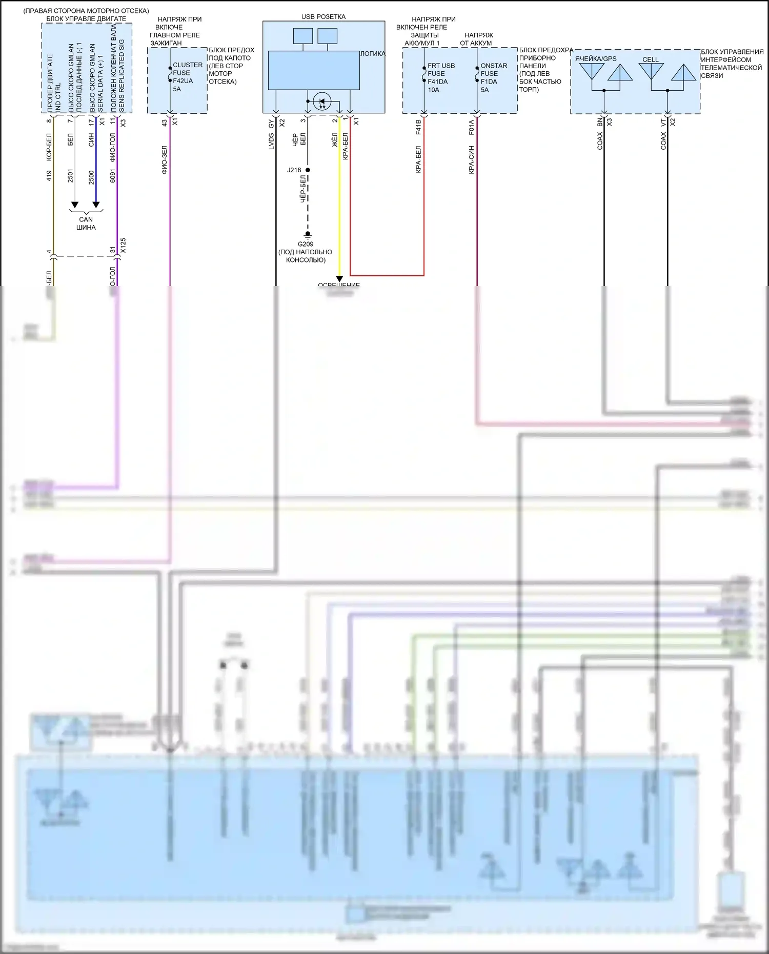 Envista Buick I (2022-2024): Электросхема навигации (2 из 4) 