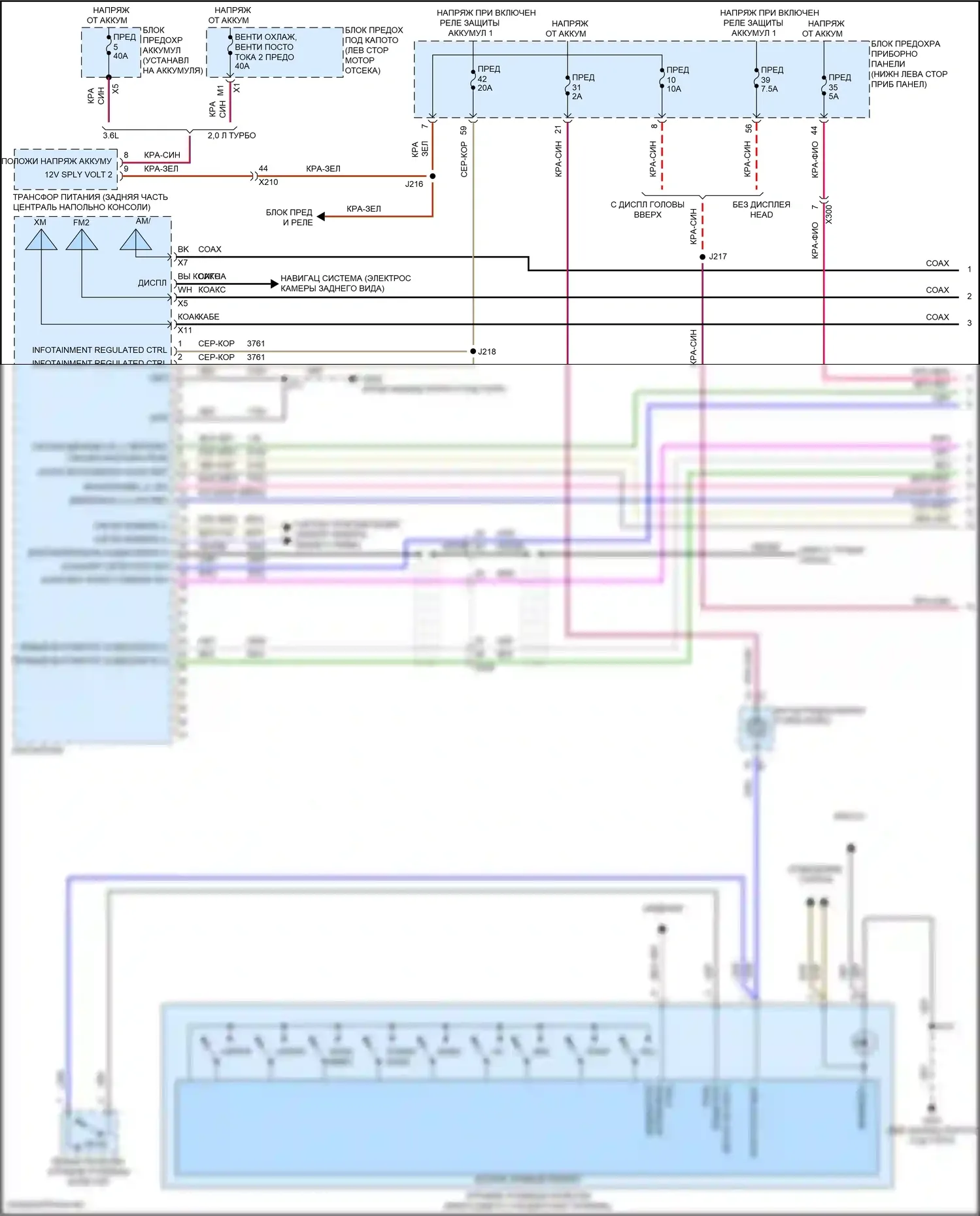 Regal Buick VI (2017-2020): Магнитола, средний/высокий уровень без активного шума и усилителя (1 из 4) 