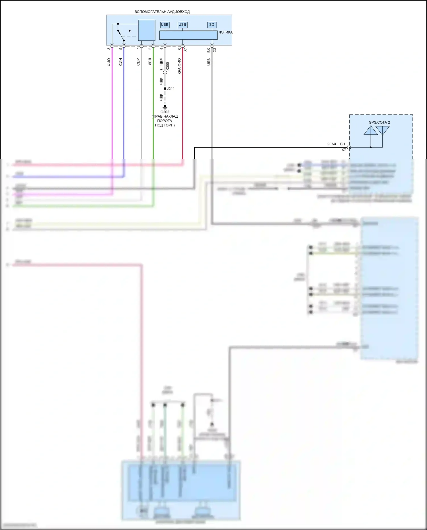 Regal Buick VI (2017-2020): Магнитола, средний/высокий уровень без активного шума и усилителя (4 из 4) 