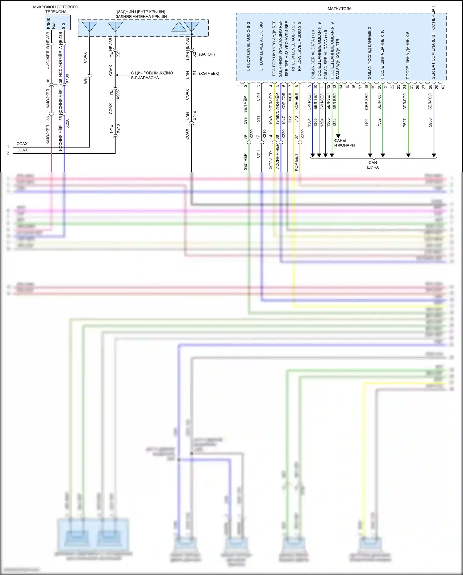 Regal Buick VI (2017-2020): Магнитола, средний/высокий уровень с активным шумом (3 из 5) 