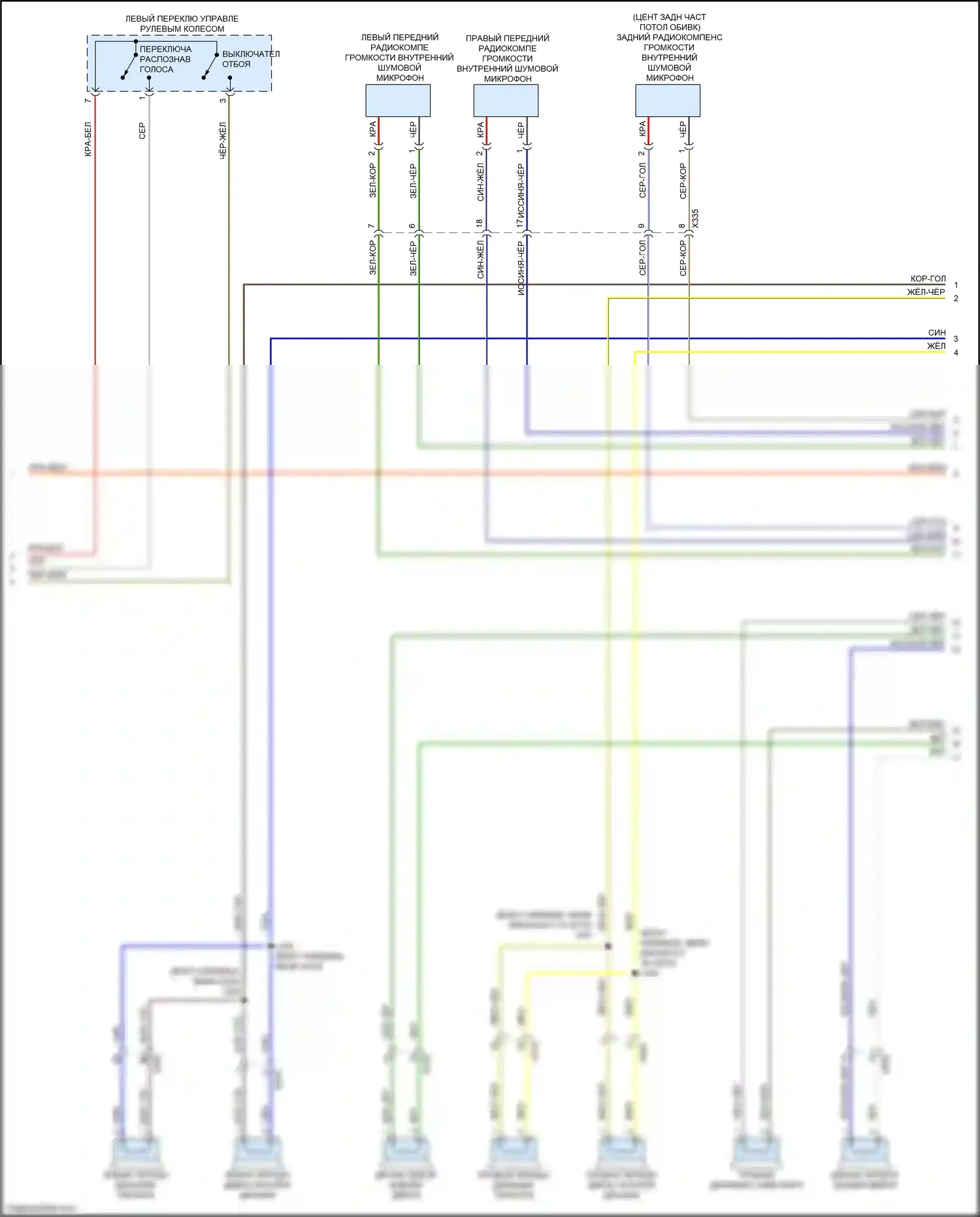 CTS-V Cadillac III (2013-2019): Электросхема навигации (5 из 6) 