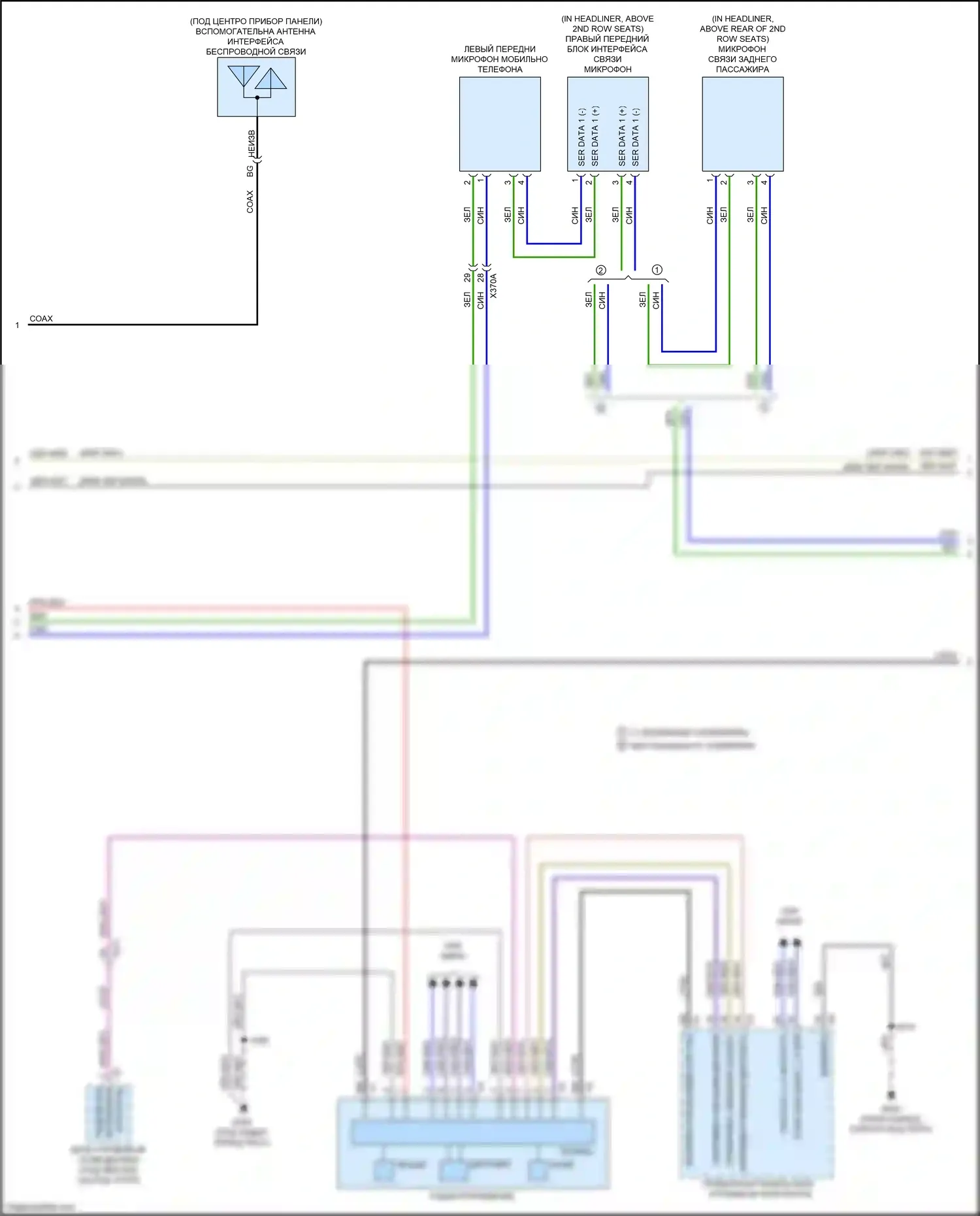 Escalade Cadillac GMT 1XX (2020-2024): Электросхема магнитолы, без аудиофайла (2 из 5) 