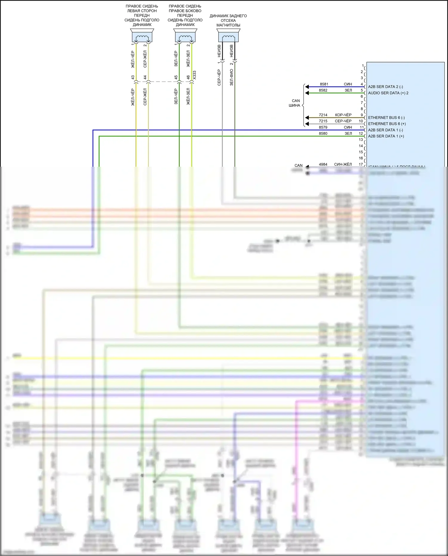 Escalade Cadillac GMT 1XX (2020-2024): Электросхема навигации, без аудиофайла (5 из 5) 