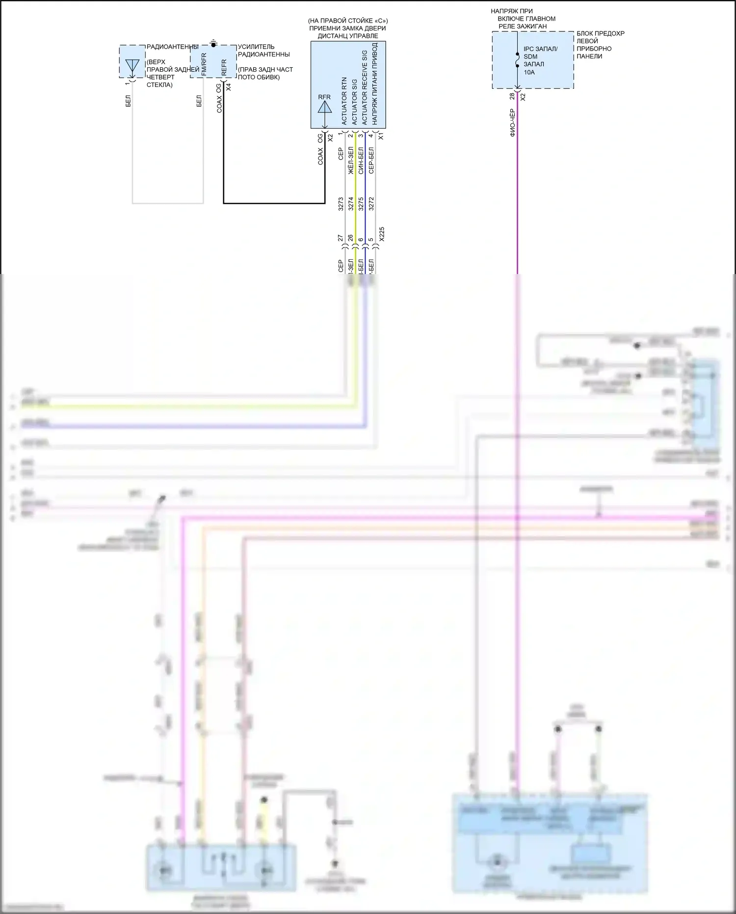 Escalade Cadillac GMT K2 (2014-2020): Электросхема с защитой от взлома, без пассивного бесключевого ввода (2 из 4) 