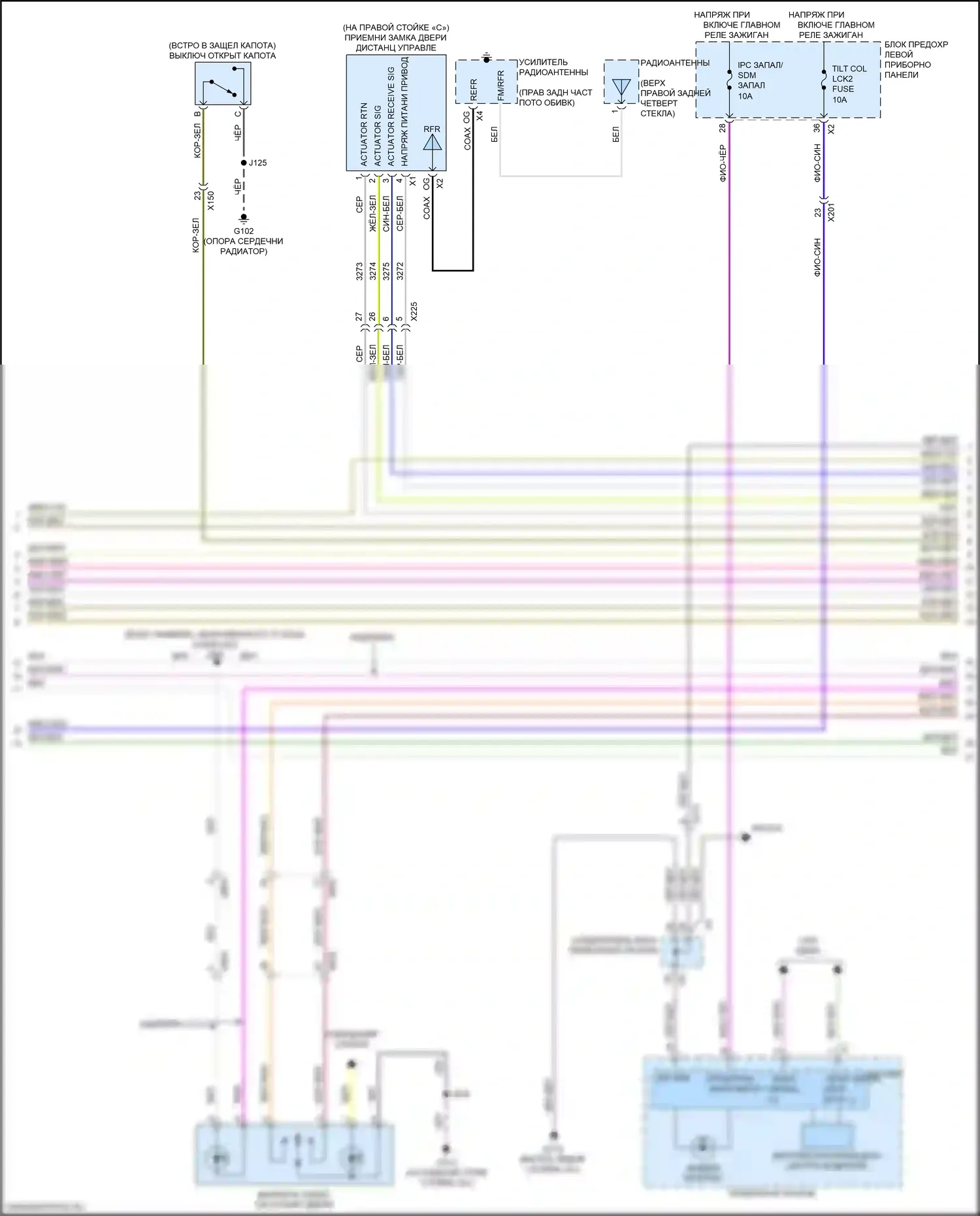 Escalade Cadillac GMT K2 (2014-2020): Электросхема с защитой от взлома, с пассивным вводом без ключа (4 из 7) 