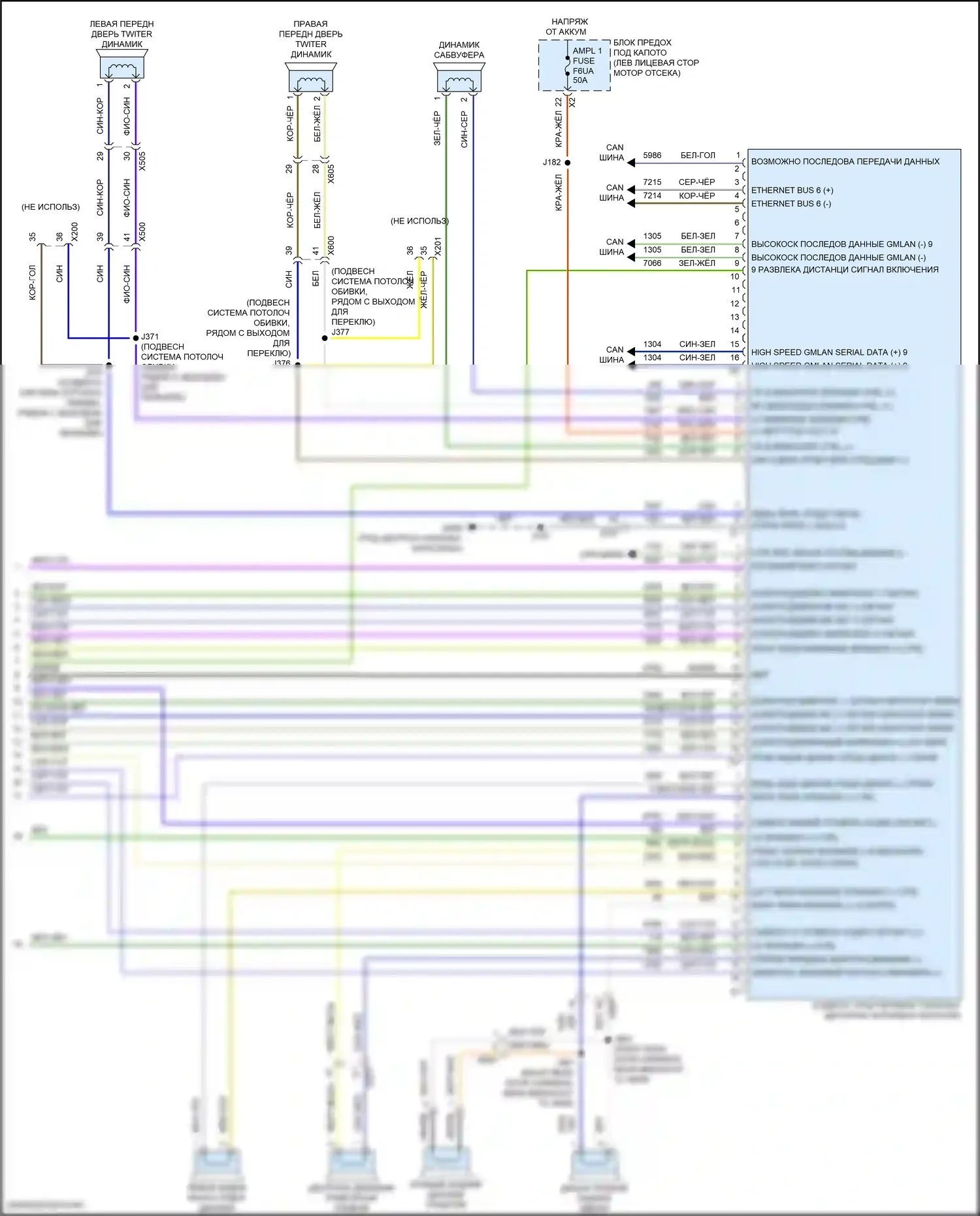 XT5 Cadillac I рестайлинг (2019-2024): Магнитола, с усилителем объемного звучания (7 из 7) 