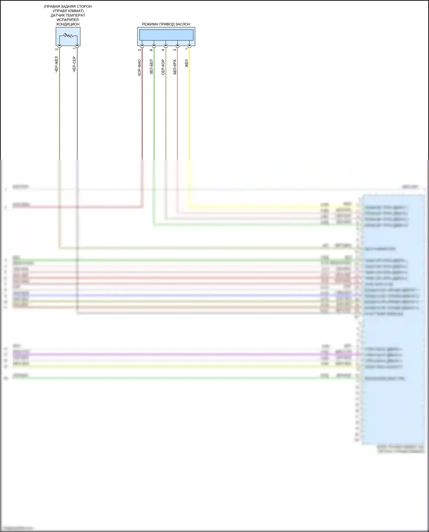 Blazer Chevrolet III рестайлинг (2022-2024): 3,6л vin s, автоматическая электросхема кондиционера (4 из 5) 