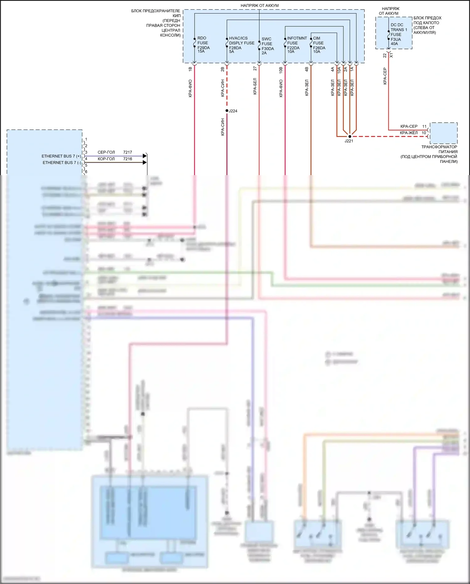 Blazer Chevrolet III (2018-2023): Магнитола, средний/высокий уровень с активным шумом (1 из 4) 