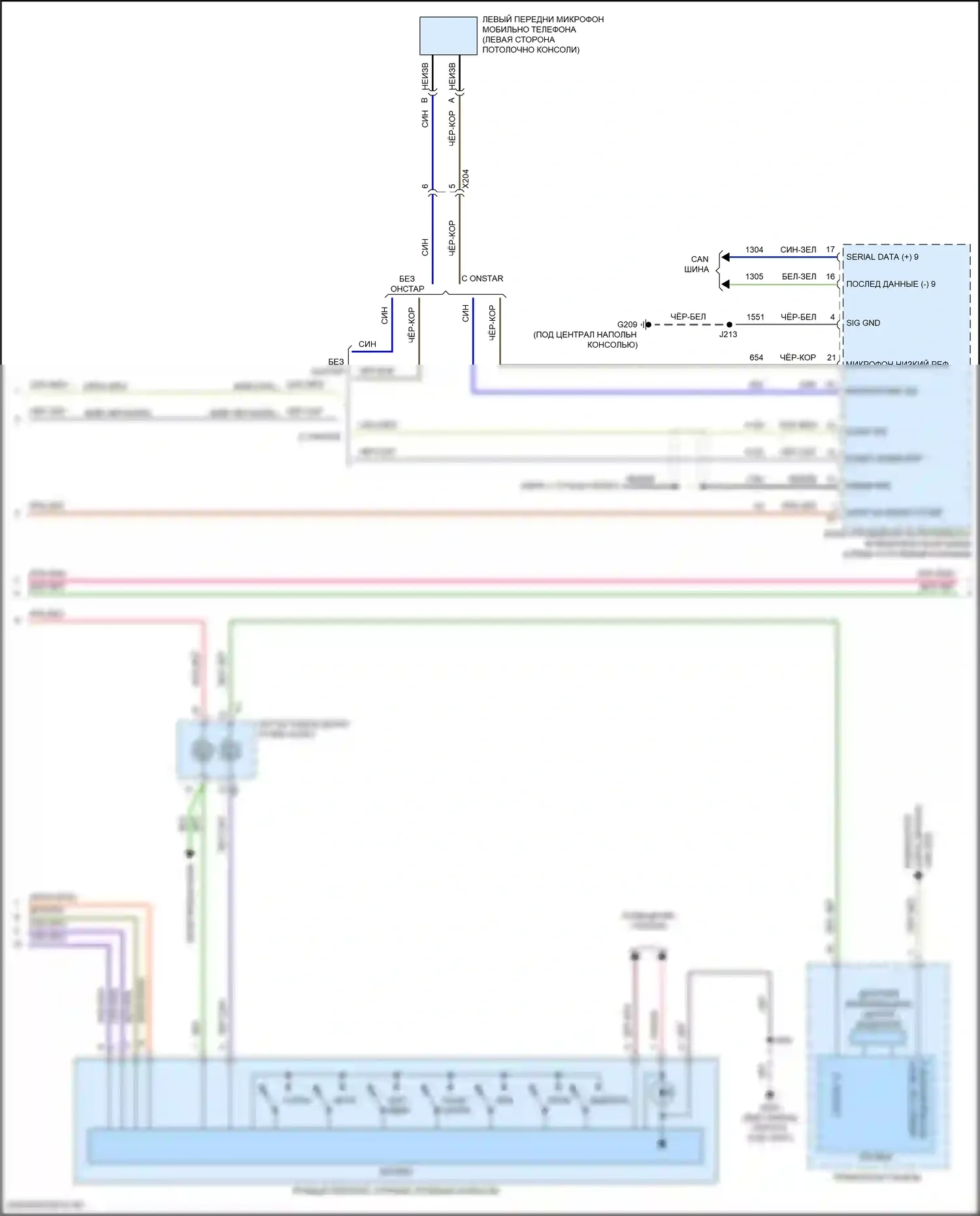 Blazer Chevrolet III (2018-2023): Магнитола, средний/высокий уровень с активным шумом (2 из 4) 