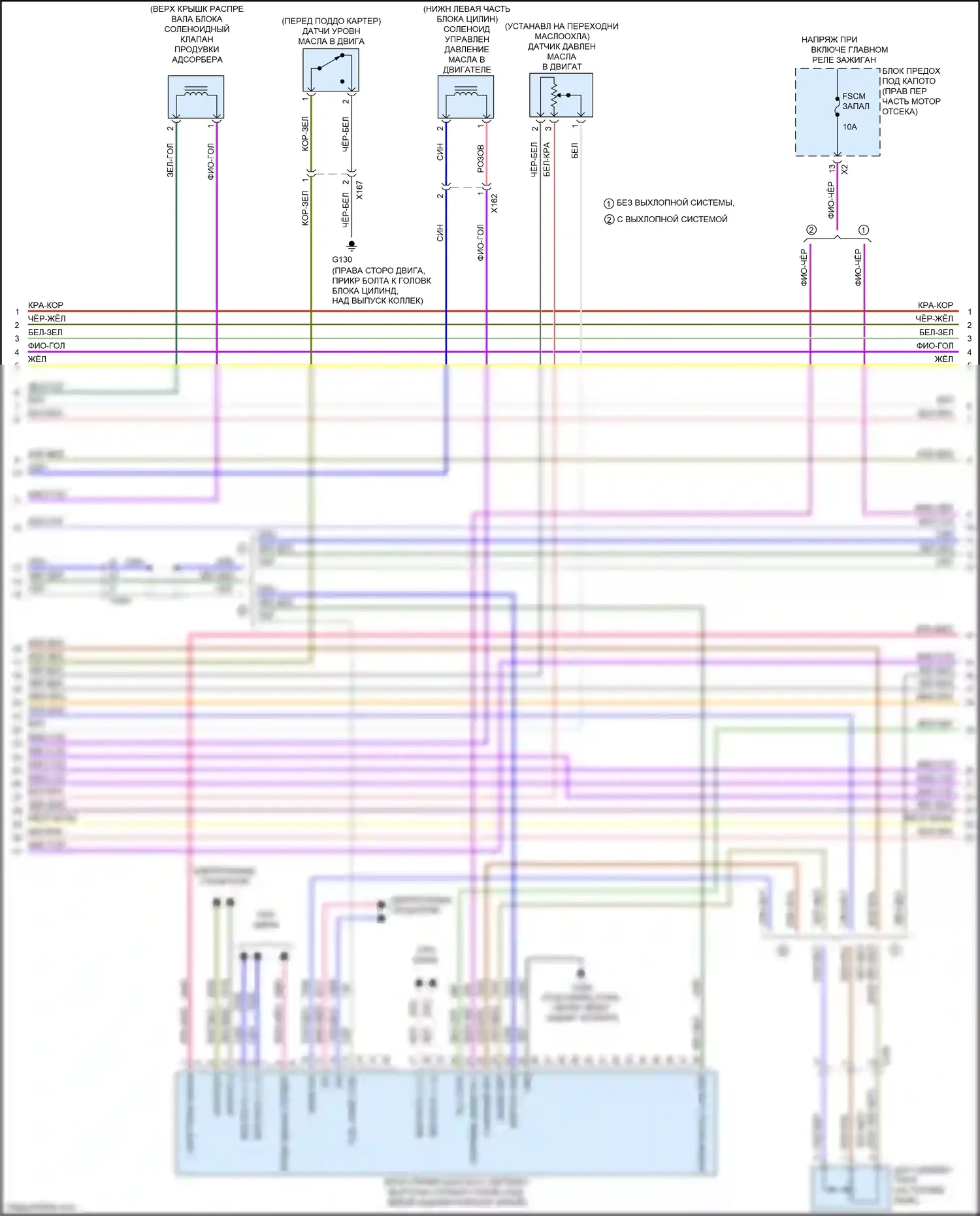 Camaro Chevrolet VI (2015-2018): Электросхема двигателя 3.6l vin s (6 из 8) 