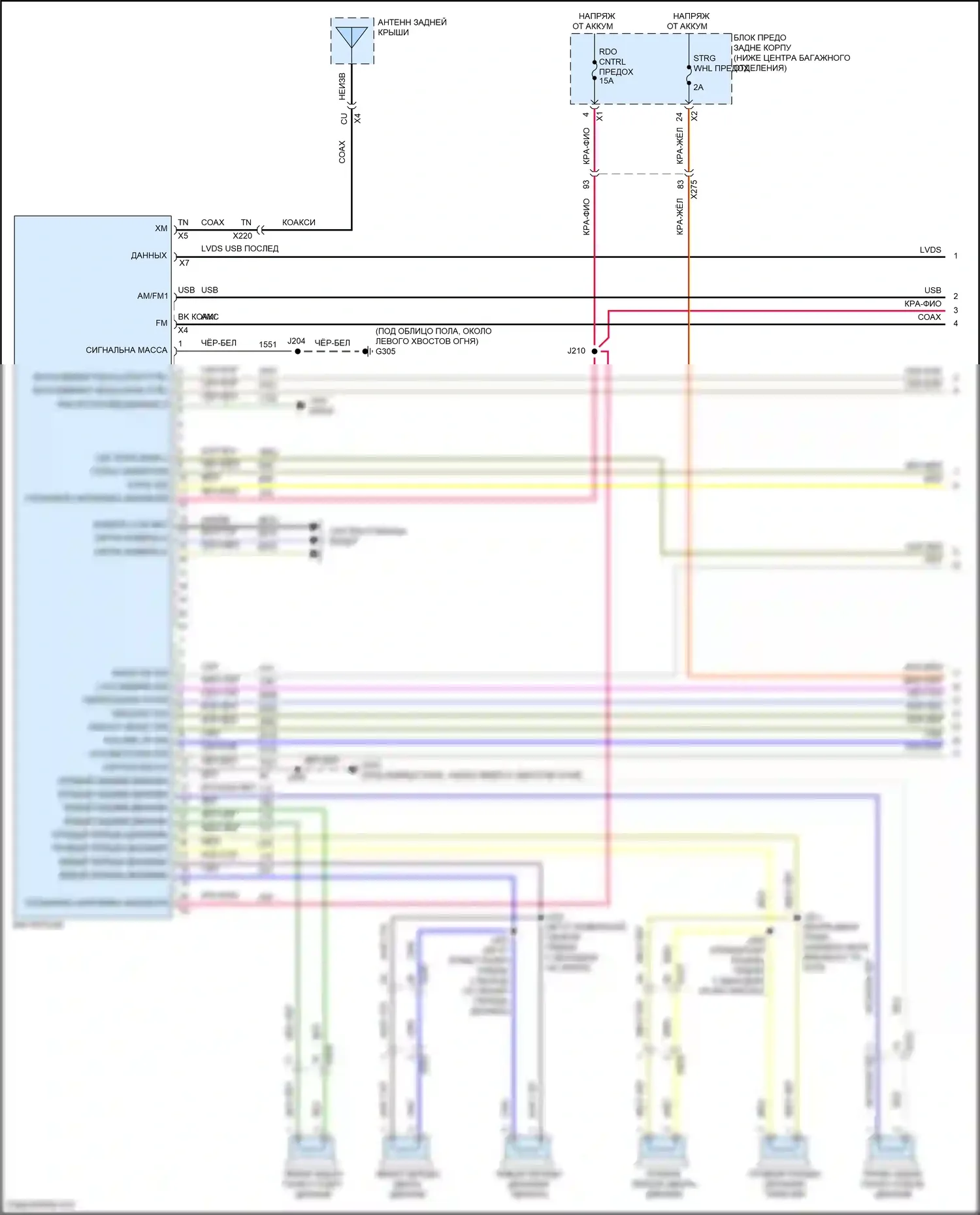 Camaro Chevrolet VI (2015-2018): Магнитола, средний уровень без активных шумов (1 из 2) 