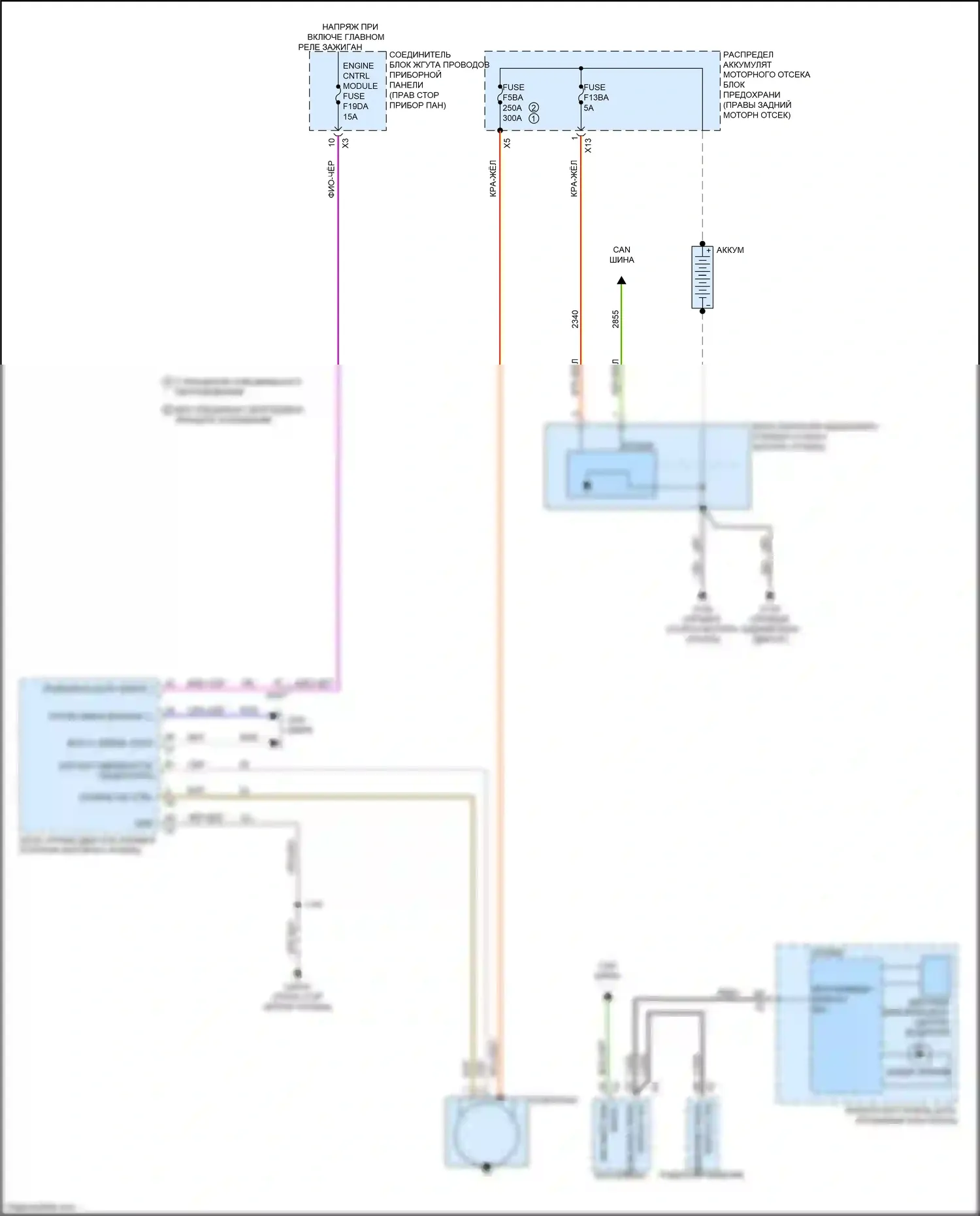 Colorado Chevrolet III (2023-2024): Электросхема генератора 