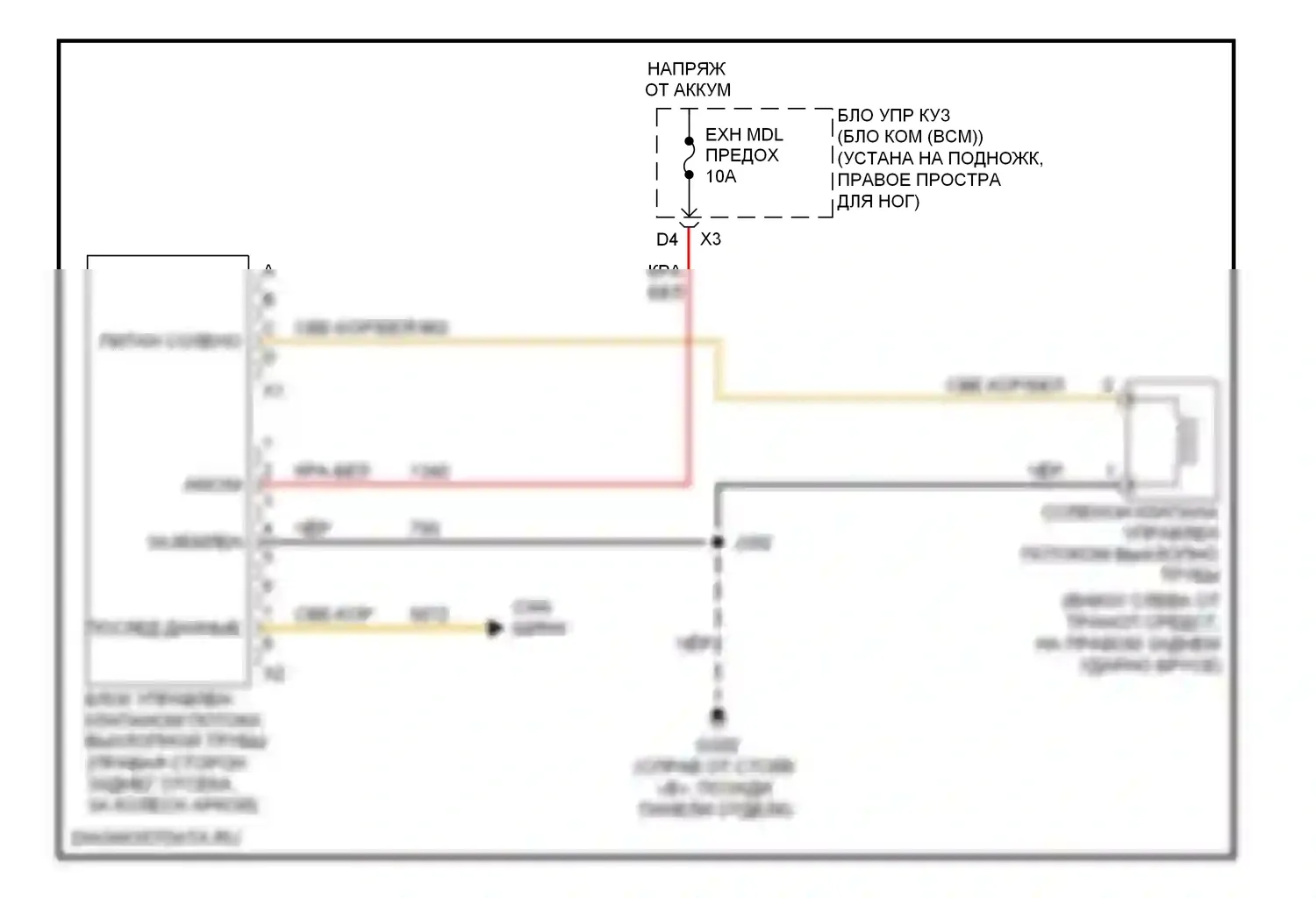 Corvette Chevrolet C6 (2004-2014): Электросхема электронного глушителя 