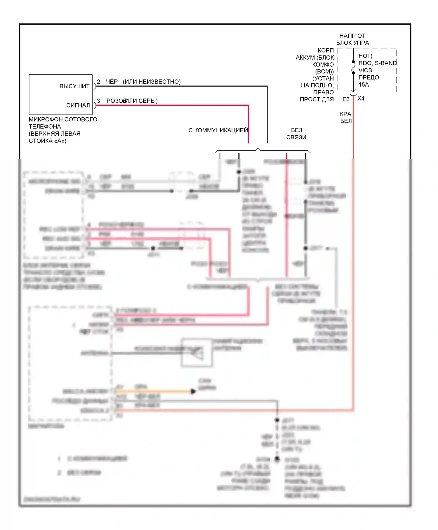 Corvette Chevrolet C6 (2004-2014): Электросхема навигации 