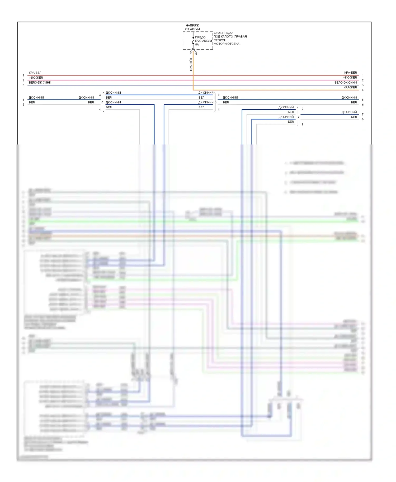 Impala Chevrolet IX (2006-2016): Can шина электросхема (3 из 6) 