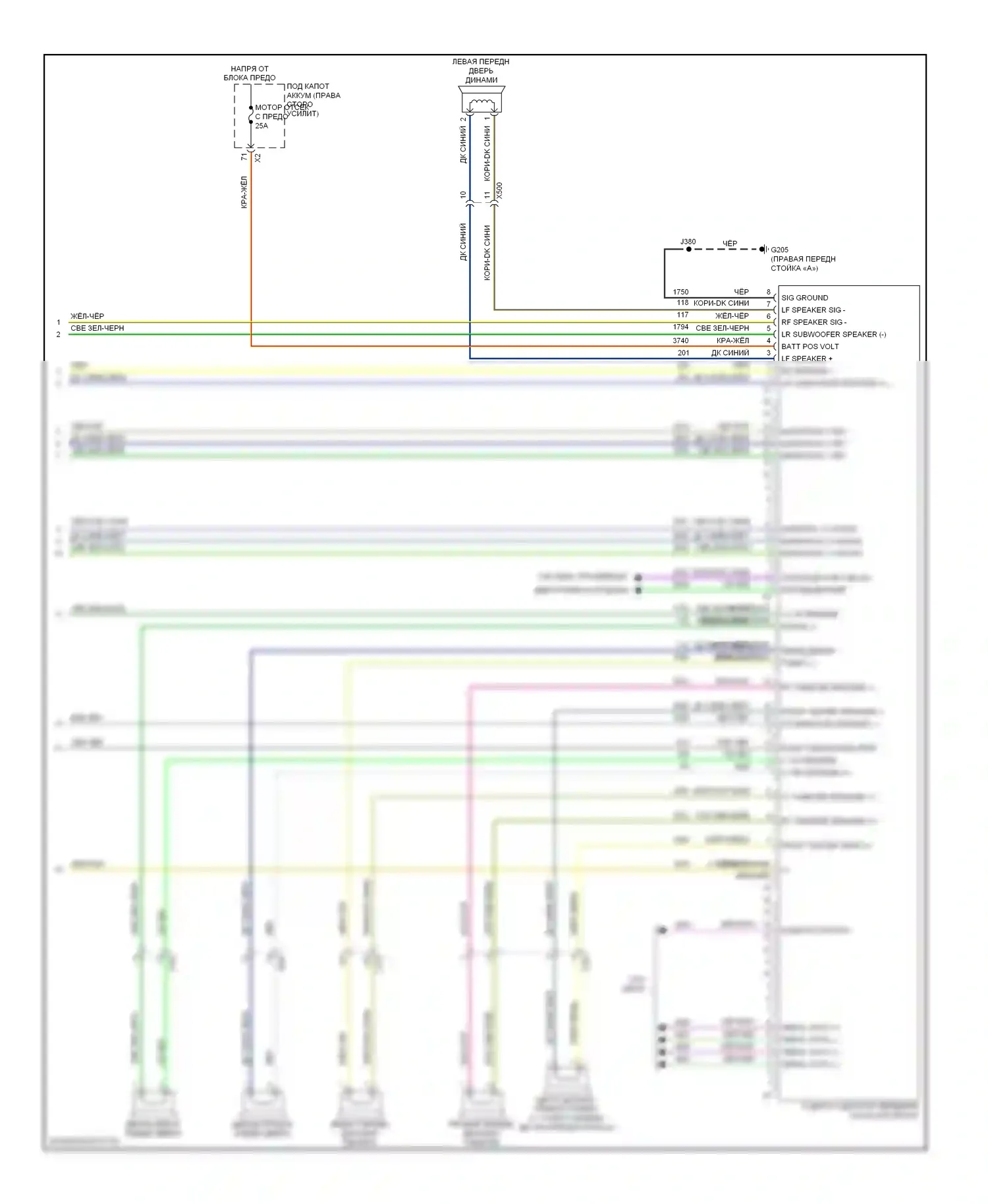 Impala Chevrolet IX (2006-2016): Электросхема навигации (5 из 5) 