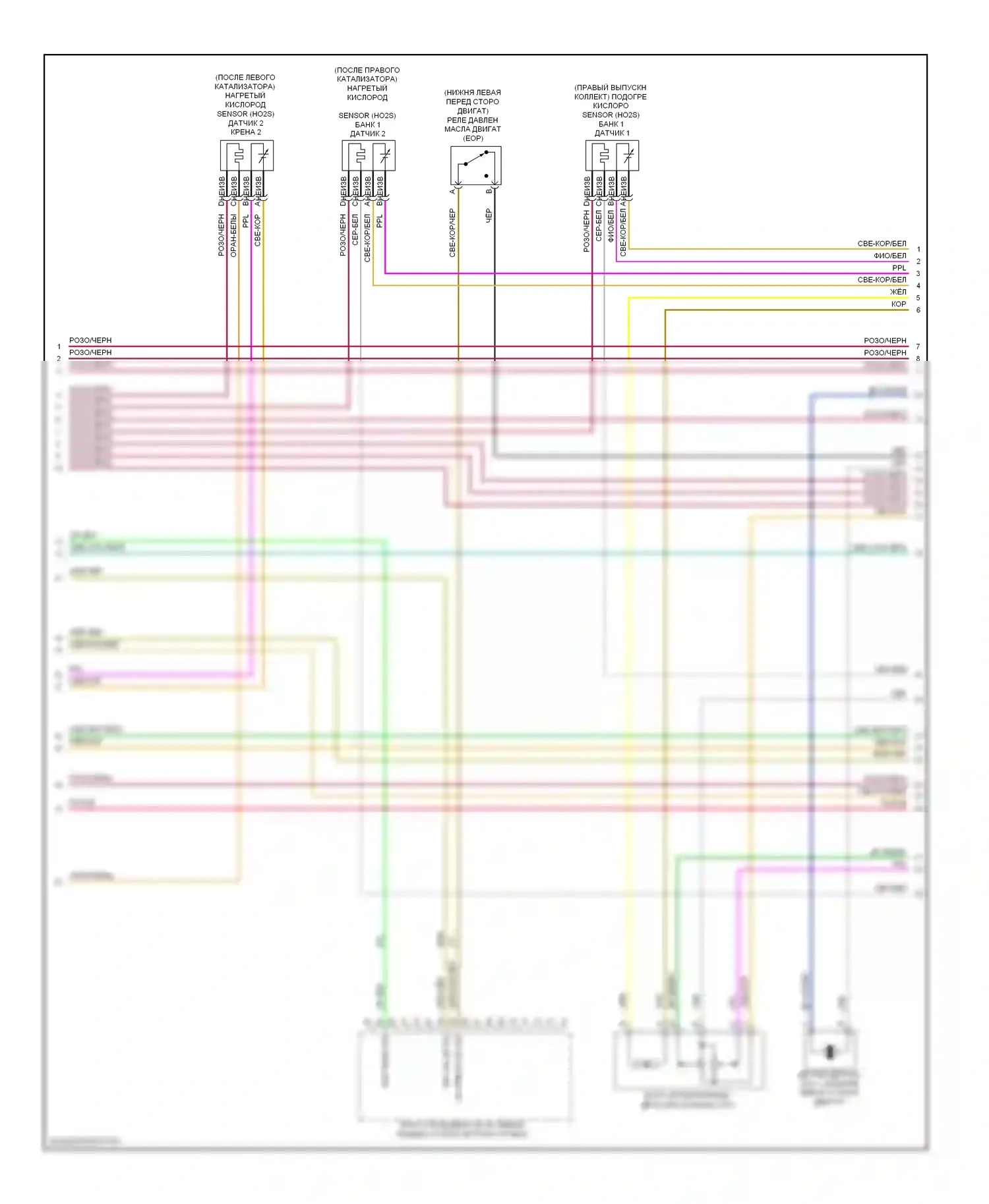 Malibu Chevrolet VII (2008-2012): Электросхема двигателя 3.6l vin 7 (4 из 6) 