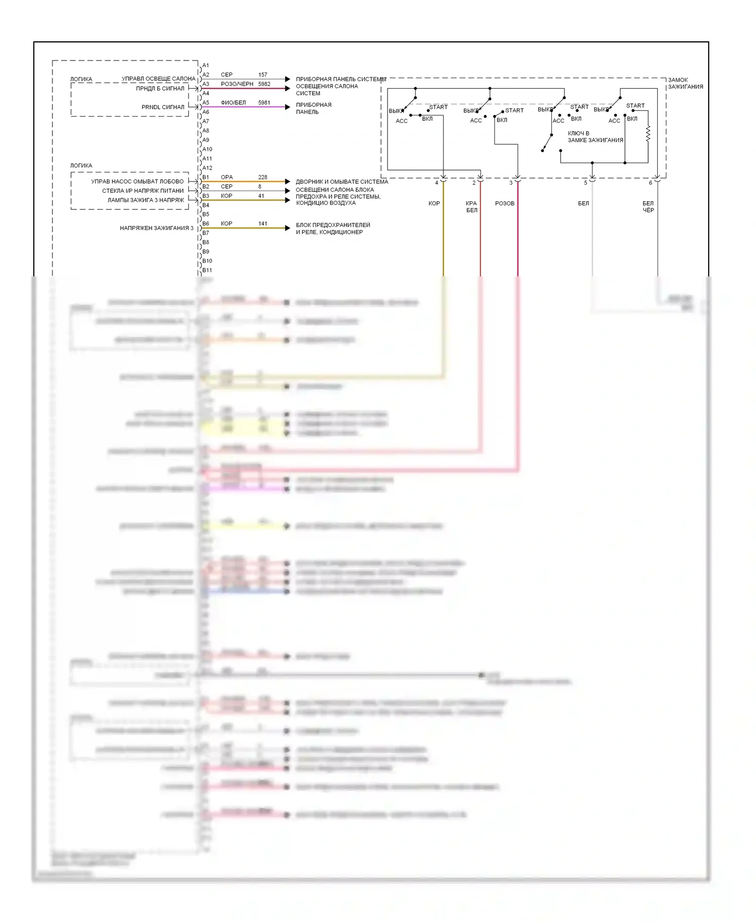 Malibu Chevrolet VIII (2011-2014): Электросхема блоков управления кузовом (3 из 4) 