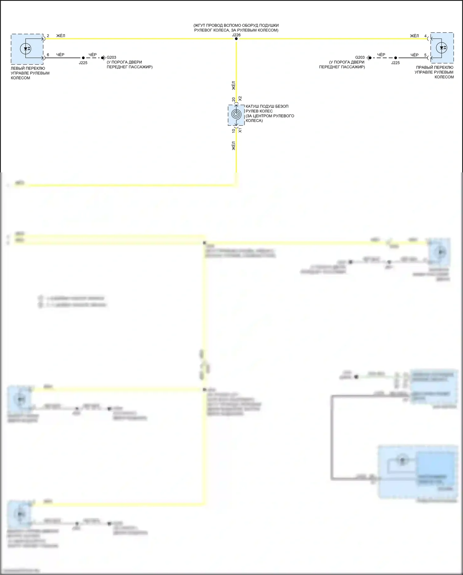 Seeker Chevrolet I (2022-2024): Электросхема подсветки приборной панели (3 из 3) 