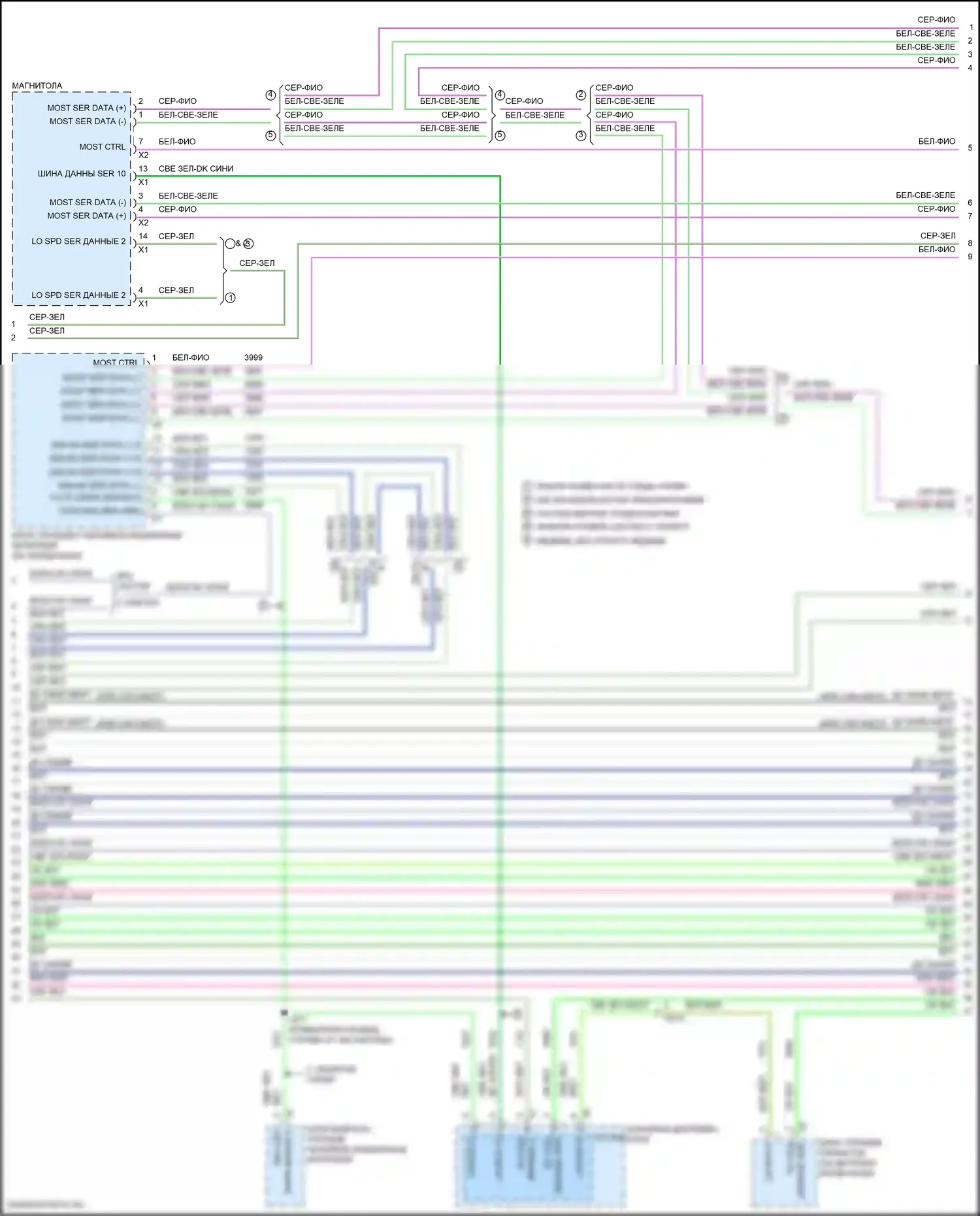 Silverado Chevrolet GMT K2XX рестайлинг (2015-2019): 6,0л vin g, can шина электросхема (3 из 6) 