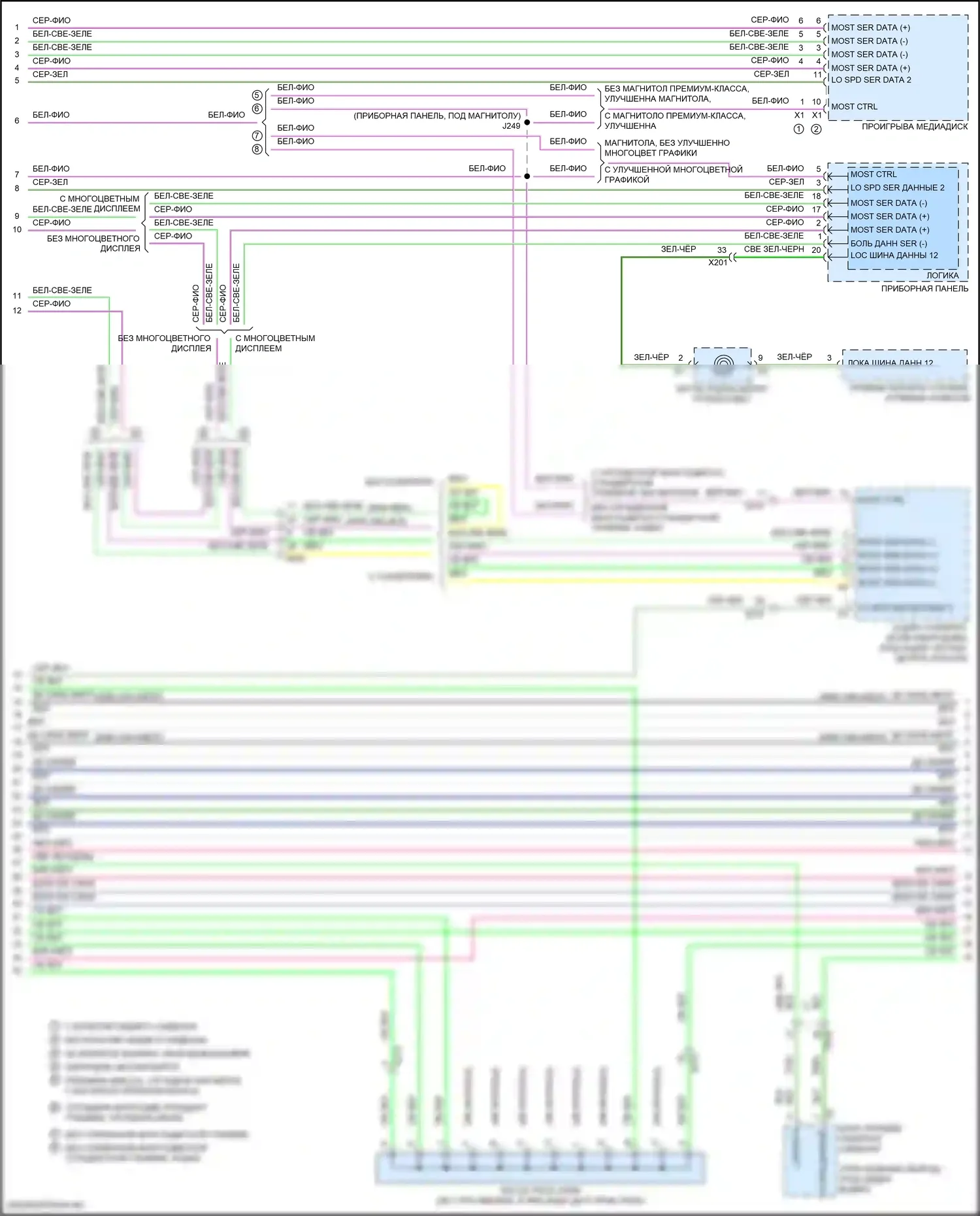 Silverado Chevrolet GMT K2XX рестайлинг (2015-2019): Can шина электросхема (5 из 7) 