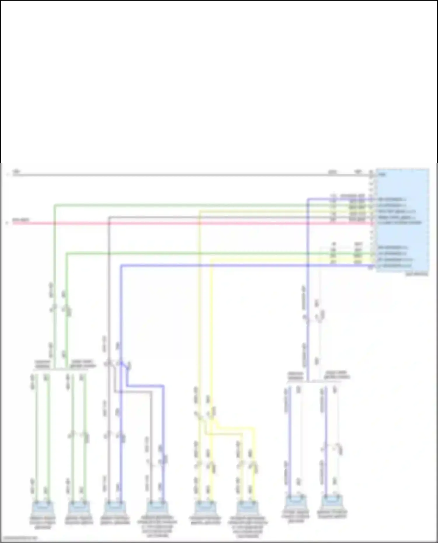 Silverado Chevrolet GMT K2XX рестайлинг (2015-2019): Магнитола электросхема, базовая (3 из 3) 