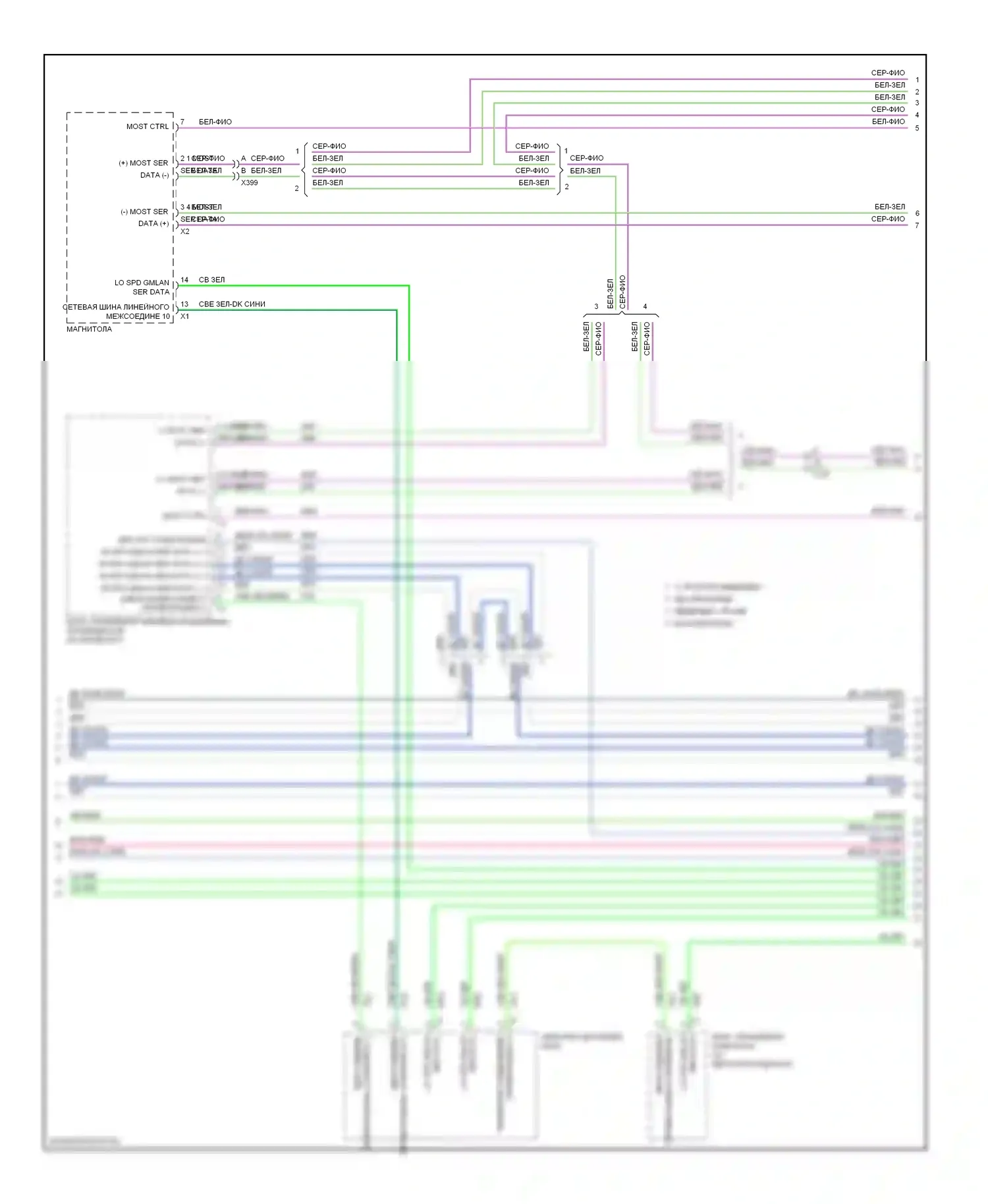 Silverado Chevrolet GMT K2XX (2013-2015): Can шина электросхема (2 из 5) 