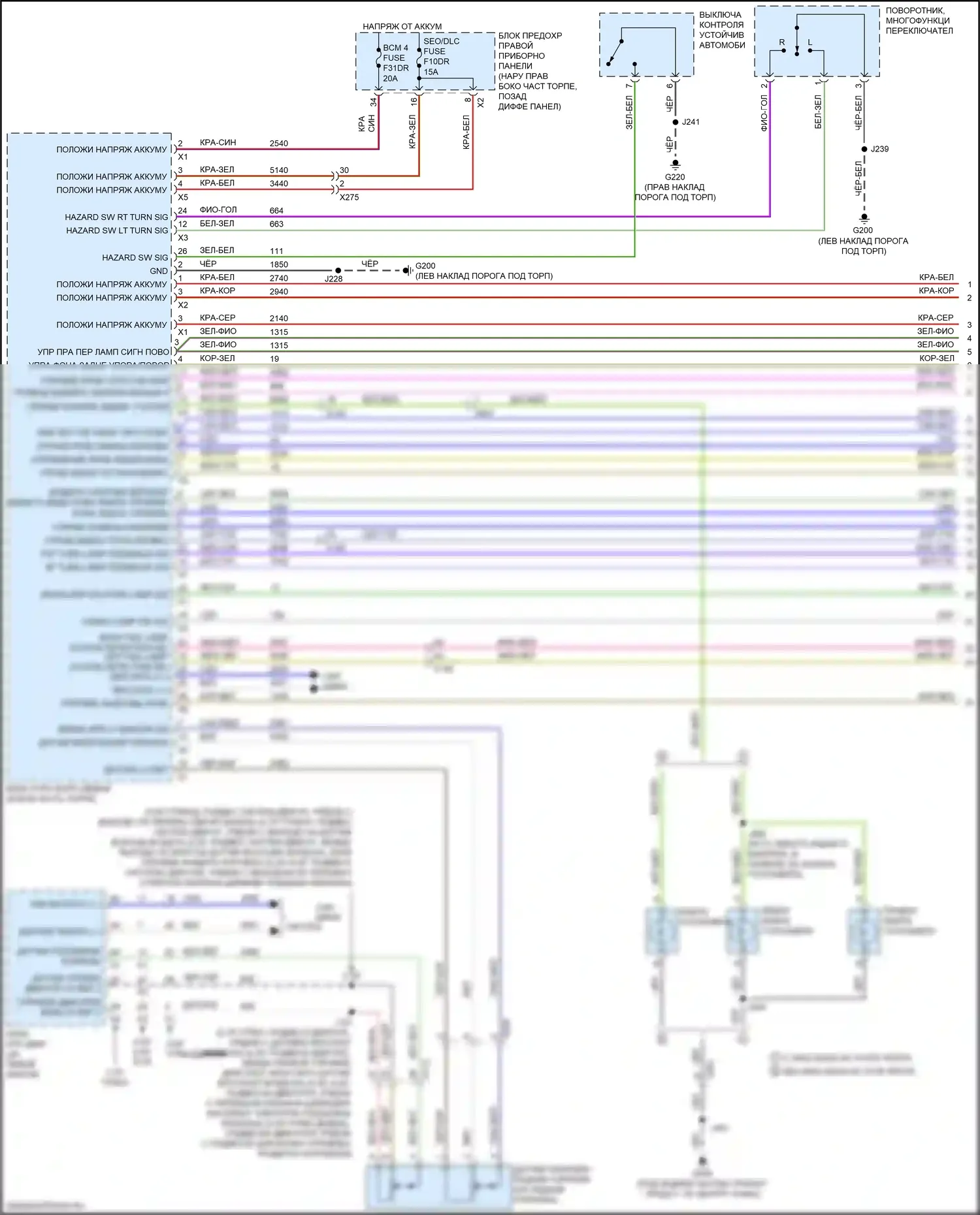 Silverado Chevrolet T1XX (2019-2022): Фары и фонари электросхема, комплектная установка высокого качества (1 из 5) 