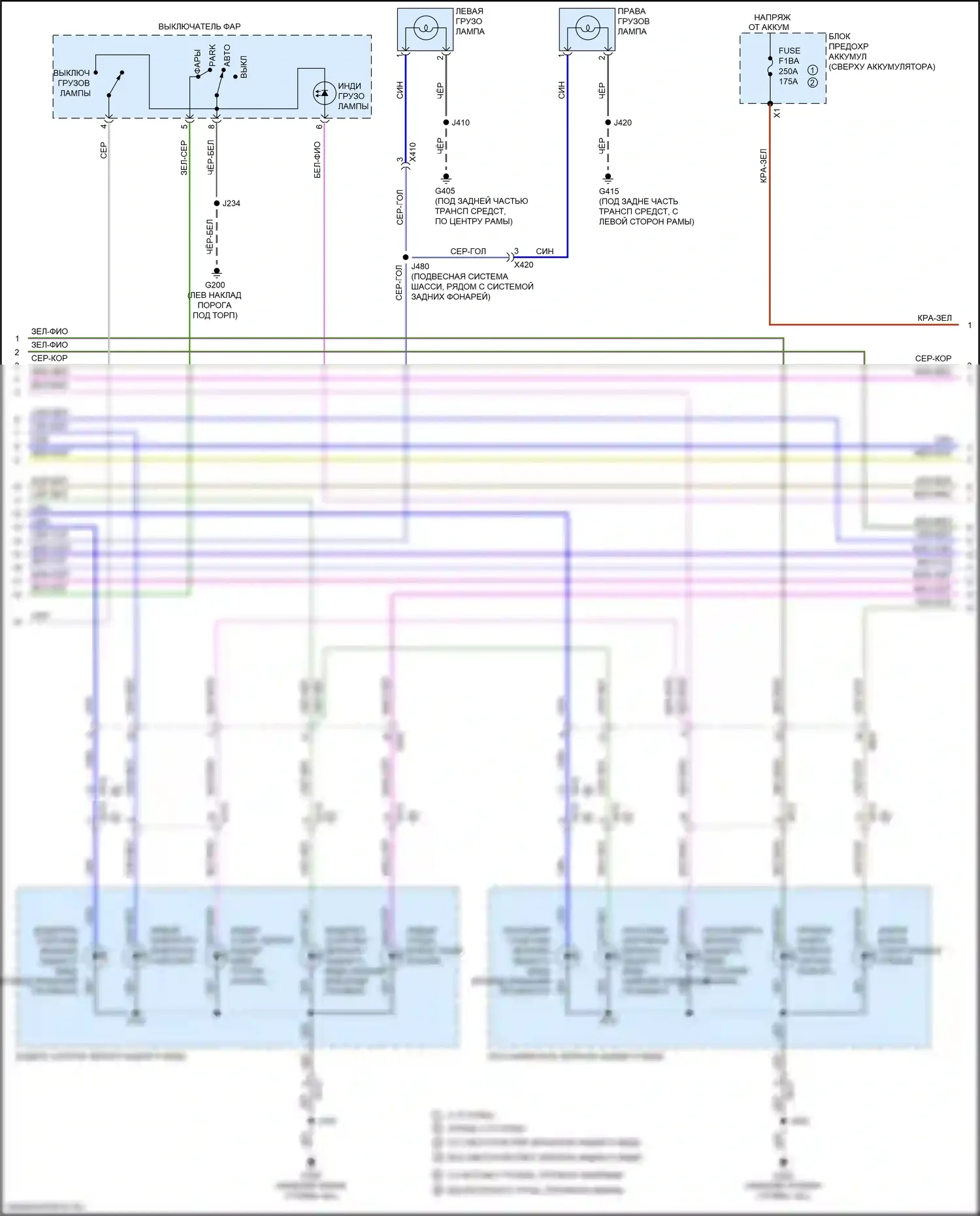 Silverado Chevrolet T1XX (2019-2022): Фары и фонари, высокий страновой пакет (3 из 5) 