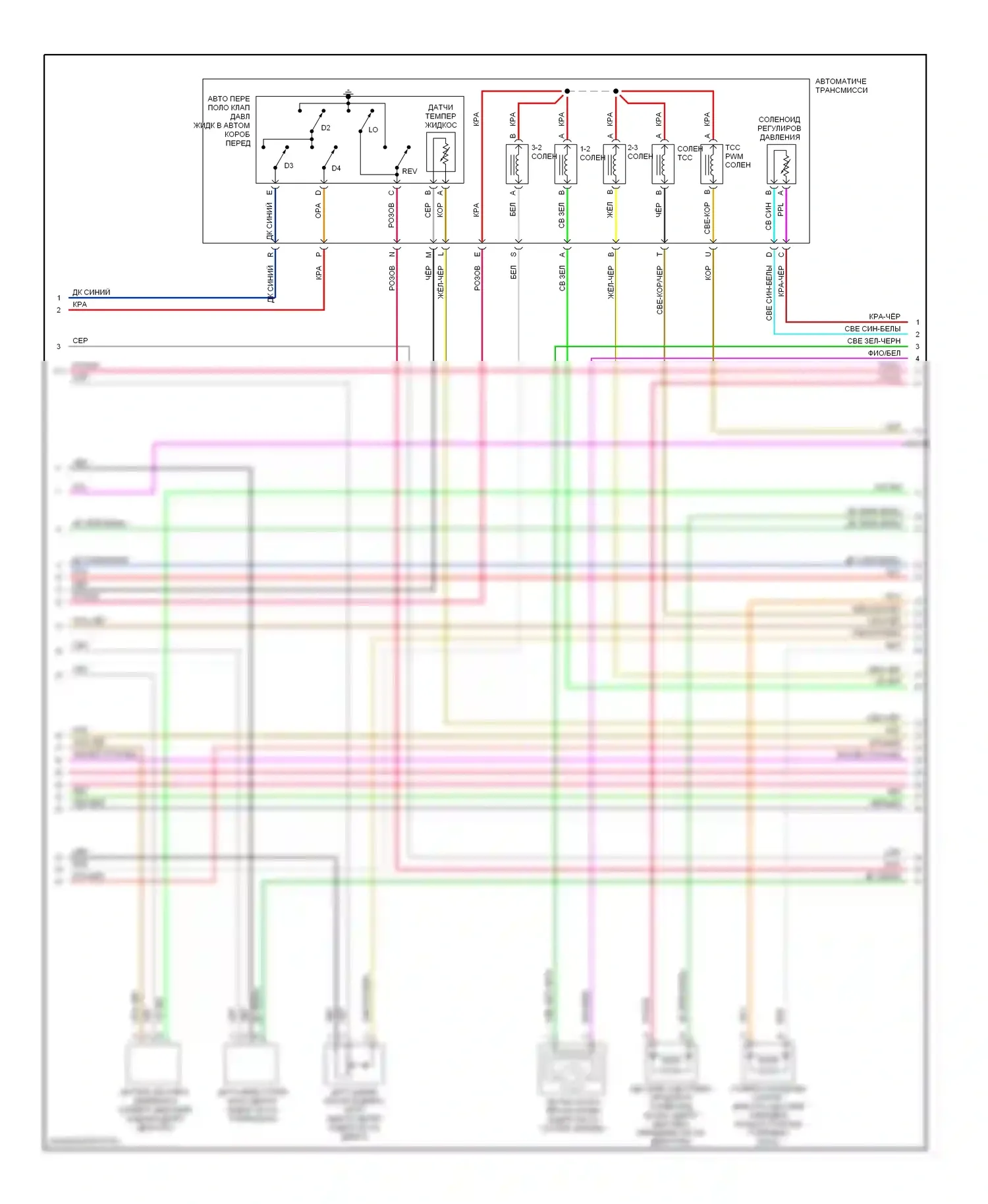 SSR Chevrolet I (2003-2006): Электросхема двигателя 5.3l vin t (3 из 5) 