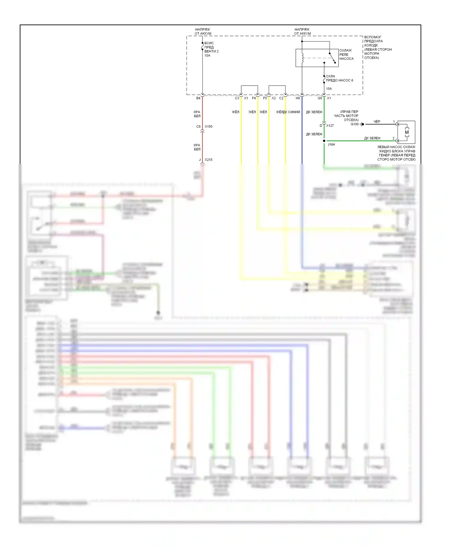 Tahoe Chevrolet III (2006-2014): Электросхема двигателя 6.0l vin j, электросхема гибридной системы (5 из 5) 