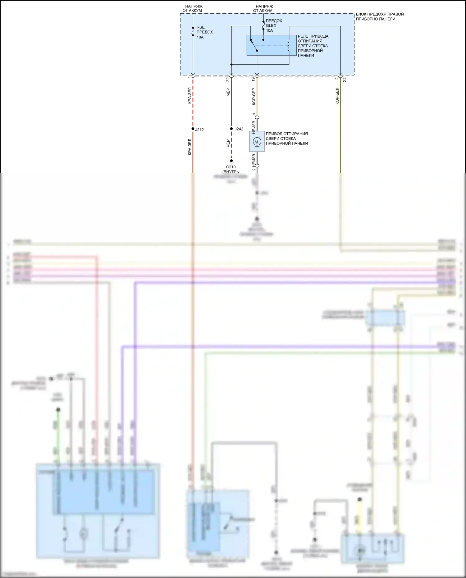 Tahoe Chevrolet IV (2014-2021): Электросхема с защитой от взлома, с пассивным вводом без ключа (3 из 7) 