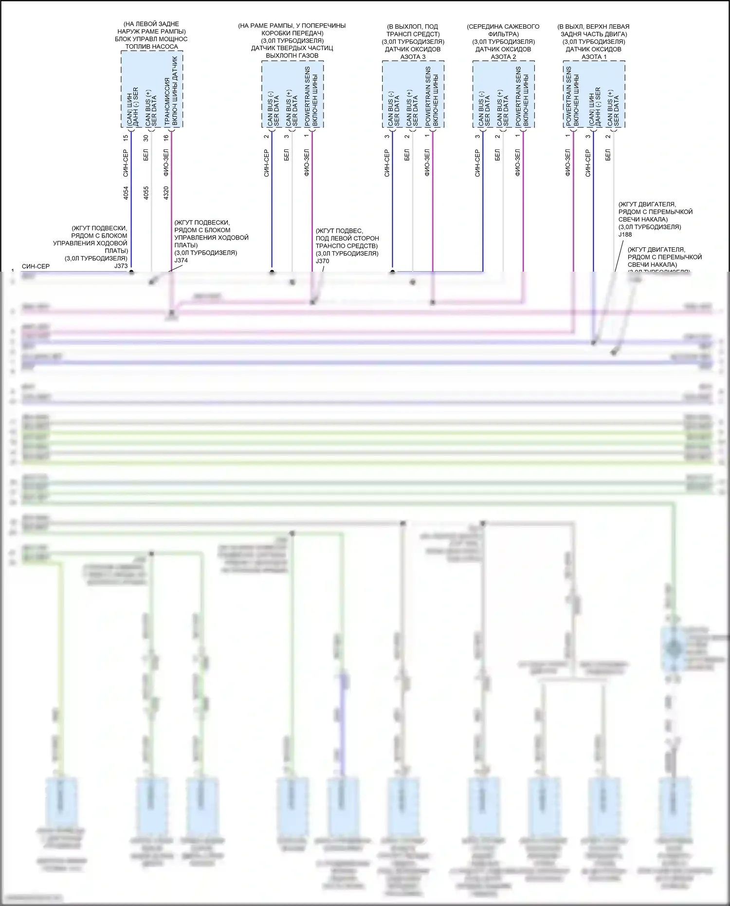 Tahoe Chevrolet V (2021-2024): Can шина электросхема (10 из 12) 