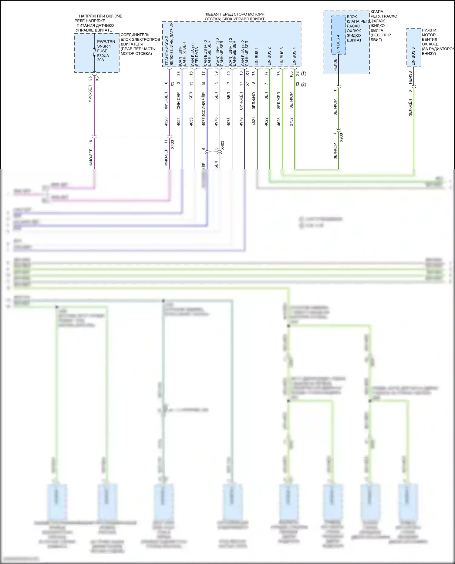 Tahoe Chevrolet V (2021-2024): Can шина электросхема (11 из 12) 