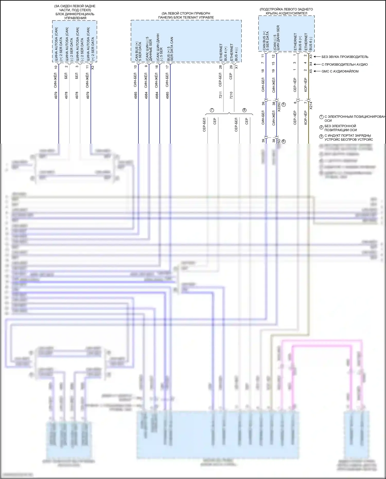 Tahoe Chevrolet V (2021-2024): Can шина электросхема (8 из 12) 