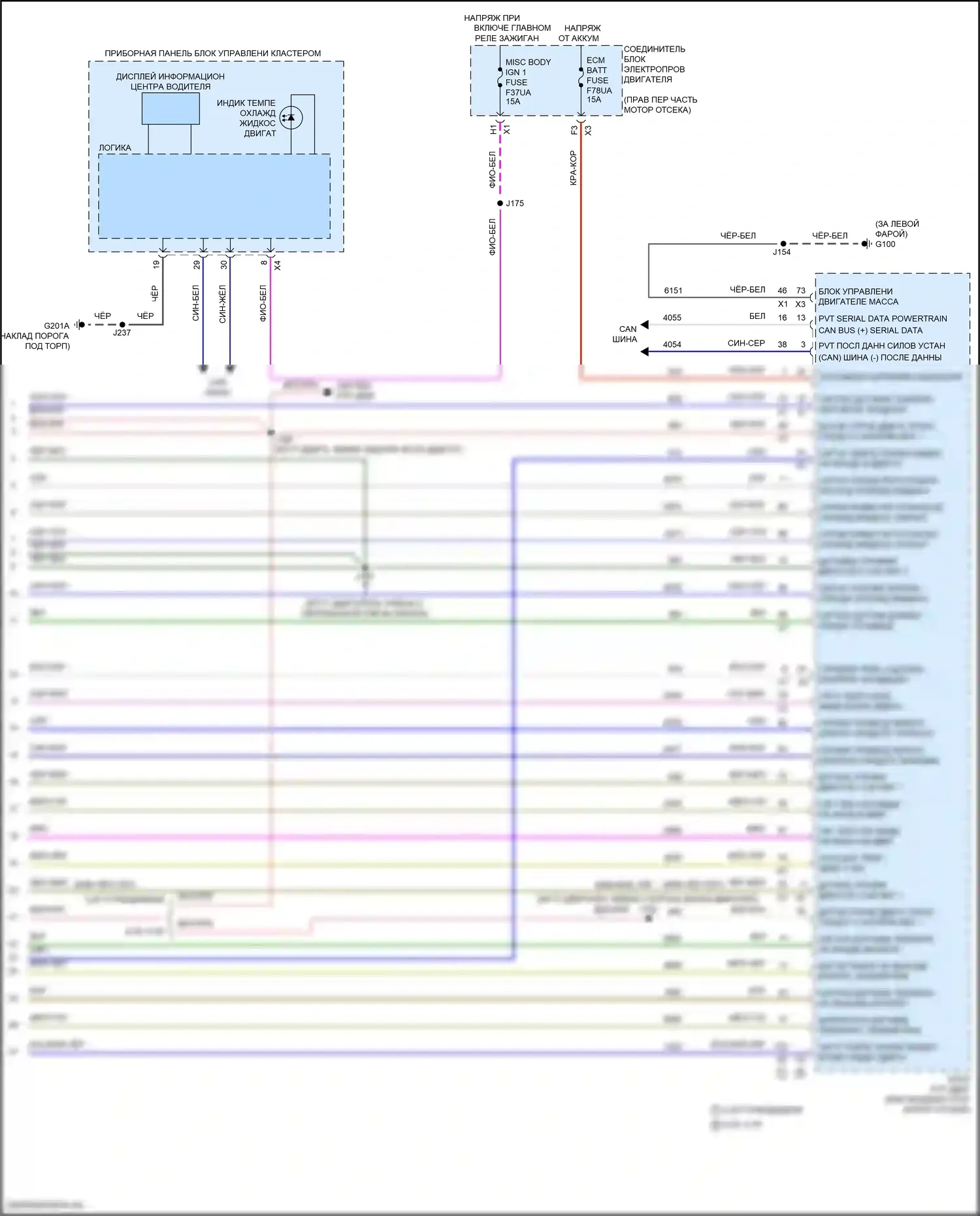 Tahoe Chevrolet V (2021-2024): Электросхема климат контроля (7 из 7) 