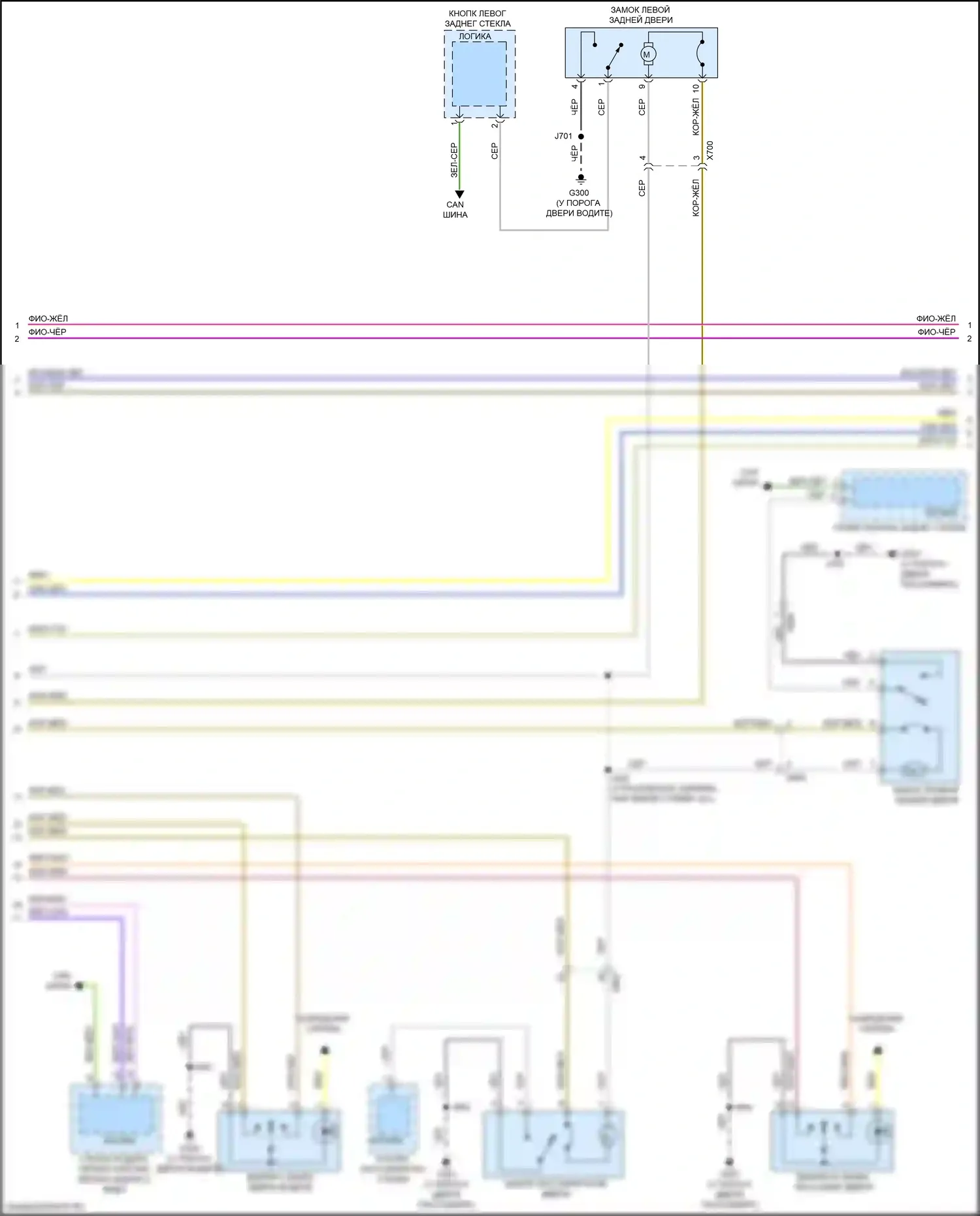 TrailBlazer Chevrolet III (2019-2024): Электросхема защиты от взлома (2 из 4) 