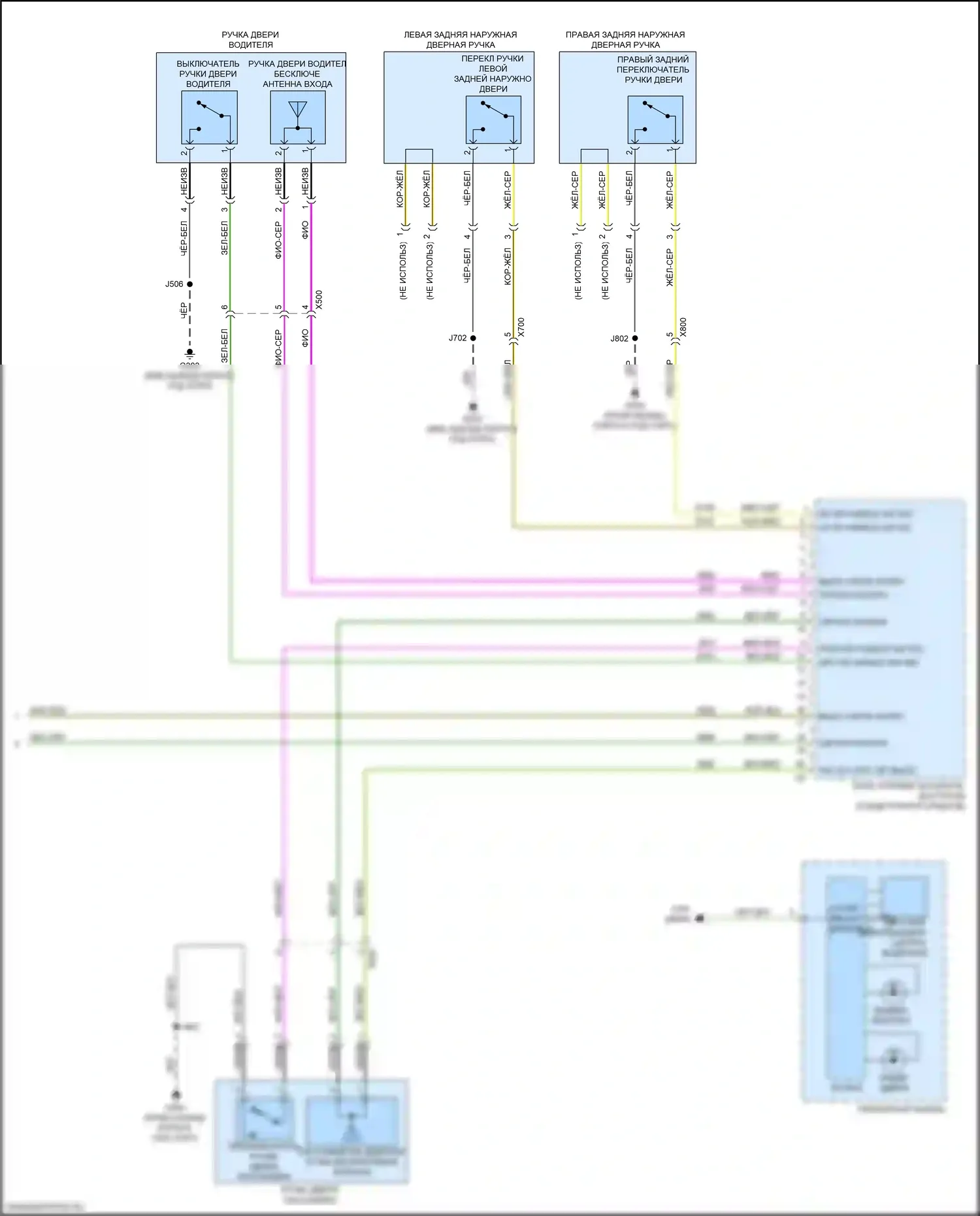 Trax Chevrolet I рестайлинг (2016-2022): Электросхема защиты от взлома (4 из 4) 