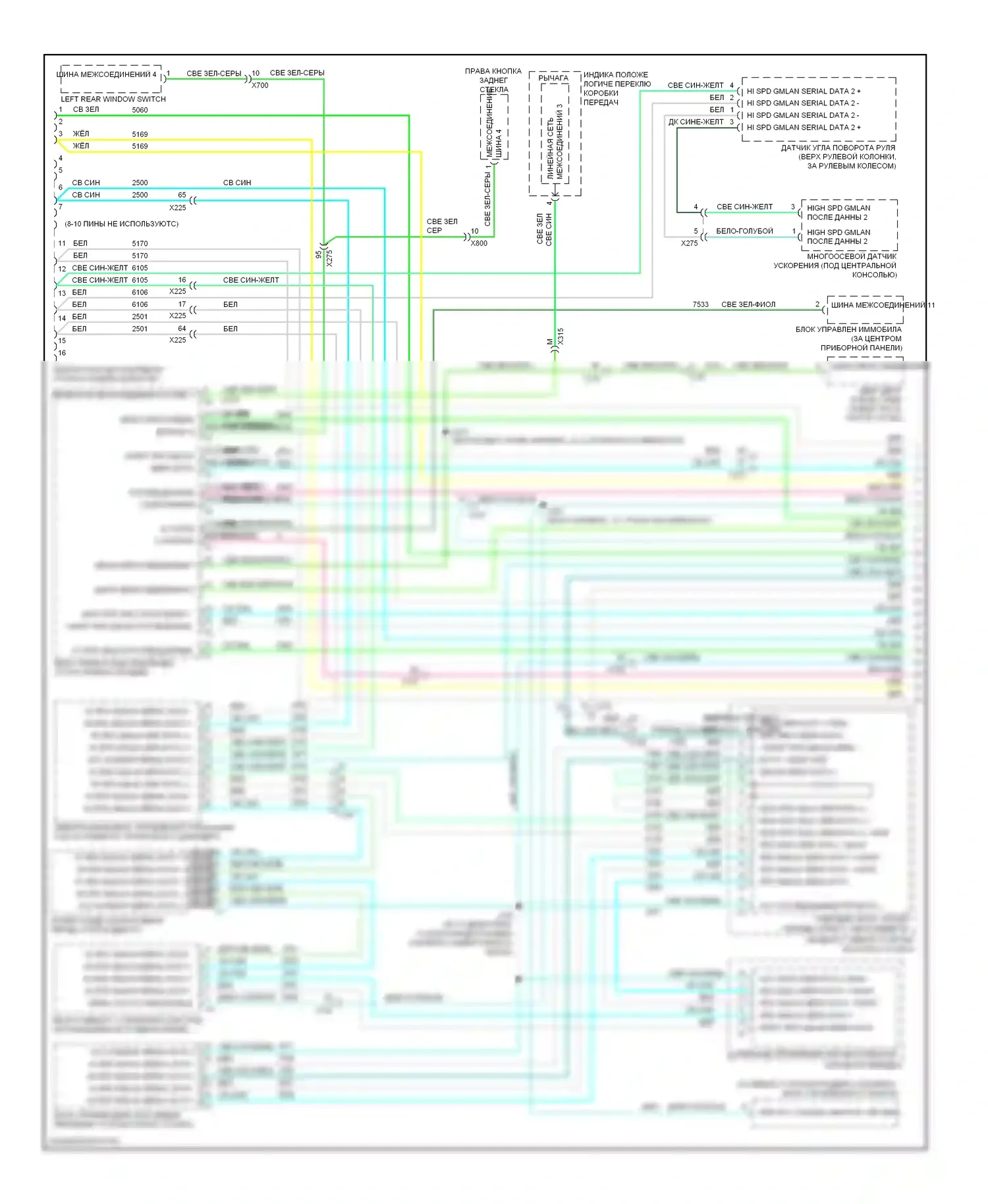 Volt Chevrolet I (2010-2015): Can шина электросхема (1 из 3) 