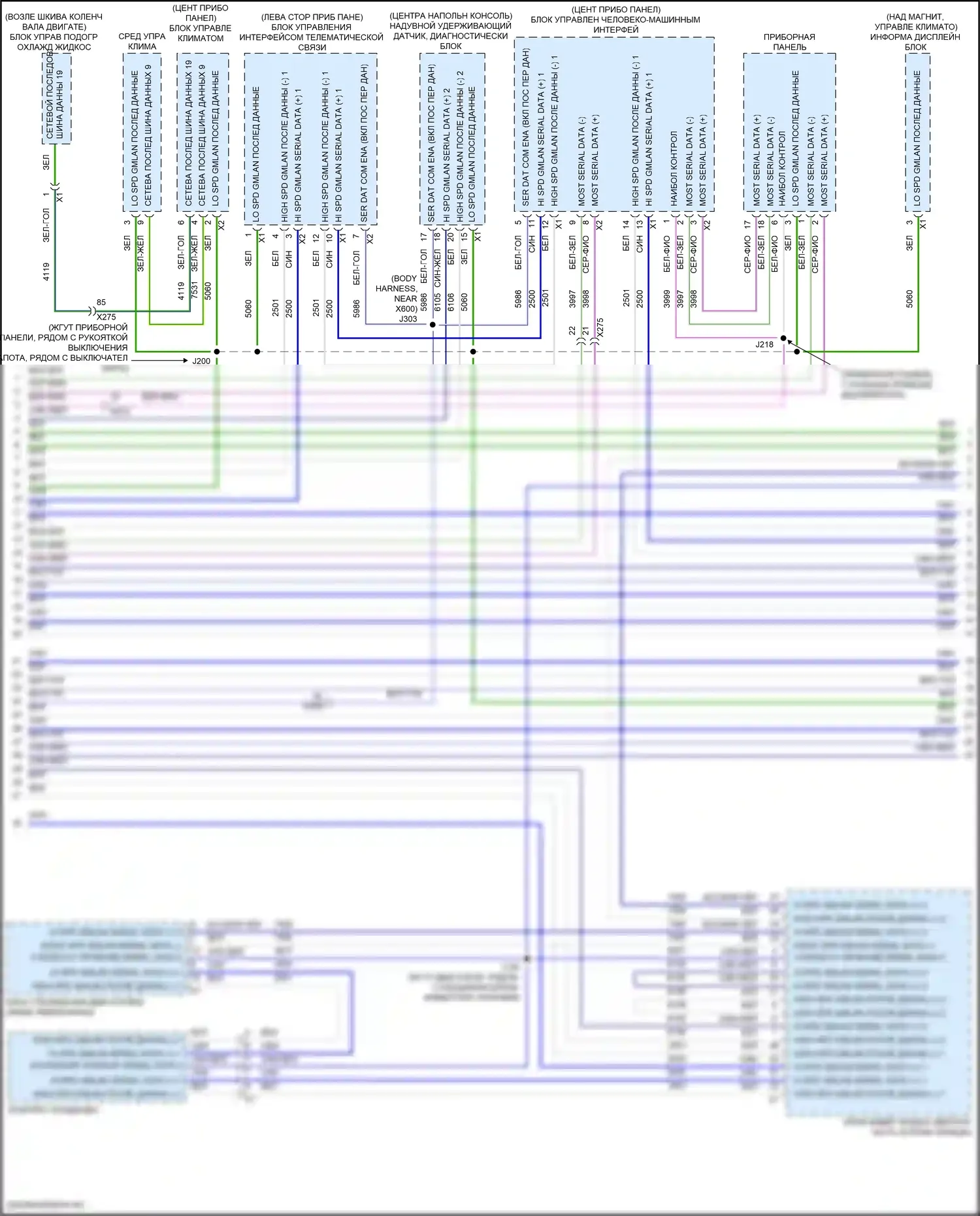 Volt Chevrolet II (2015-2019): Can шина электросхема (3 из 5) 